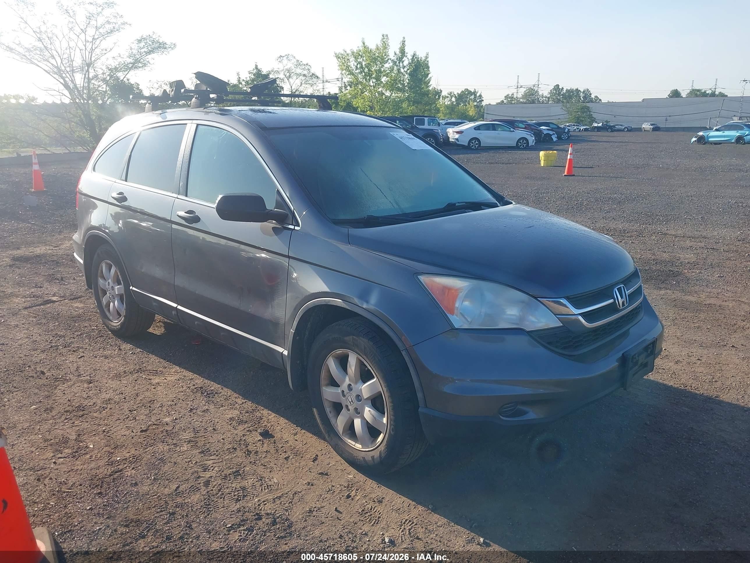 2011 Honda Cr-v Se Gray vin: 5J6RE4H47BL073997