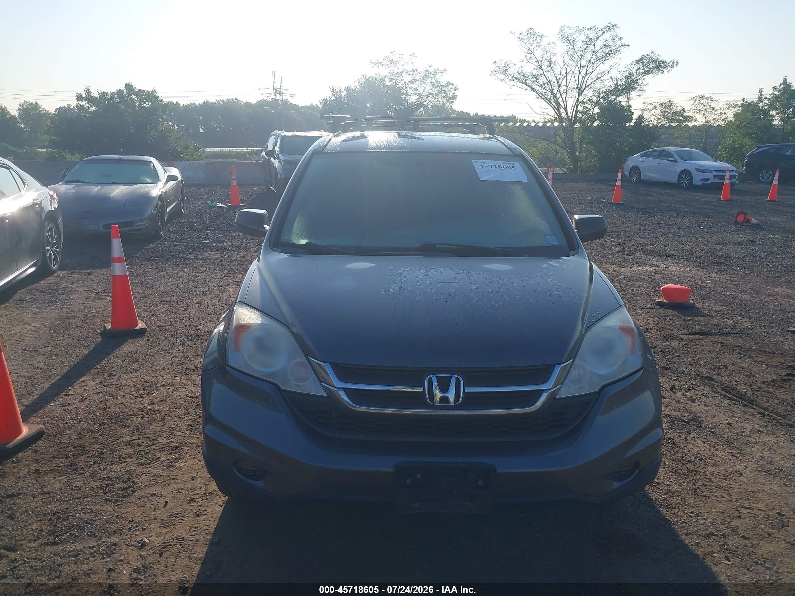 2011 Honda Cr-v Se Gray vin: 5J6RE4H47BL073997