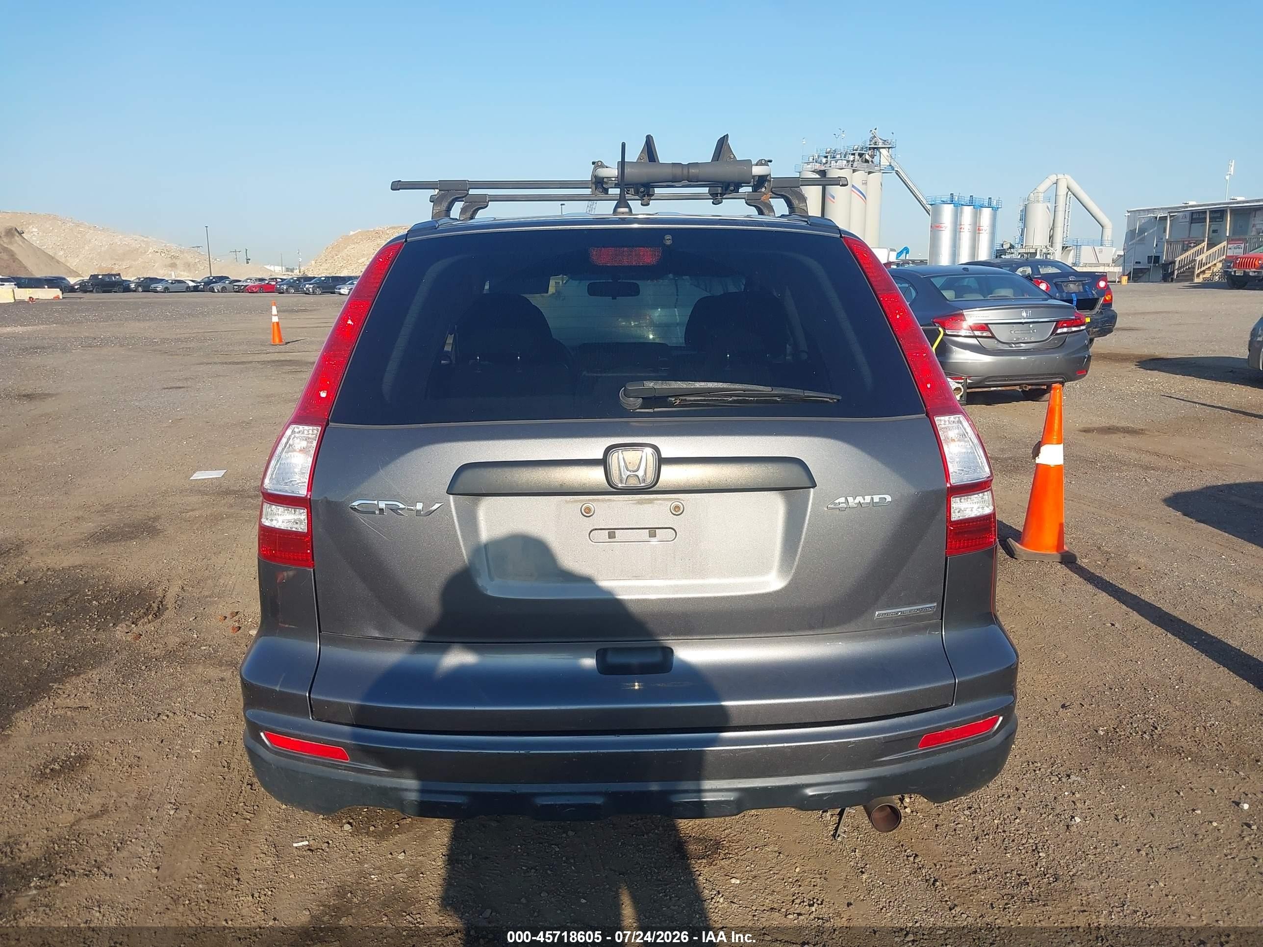 2011 Honda Cr-v Se Gray vin: 5J6RE4H47BL073997