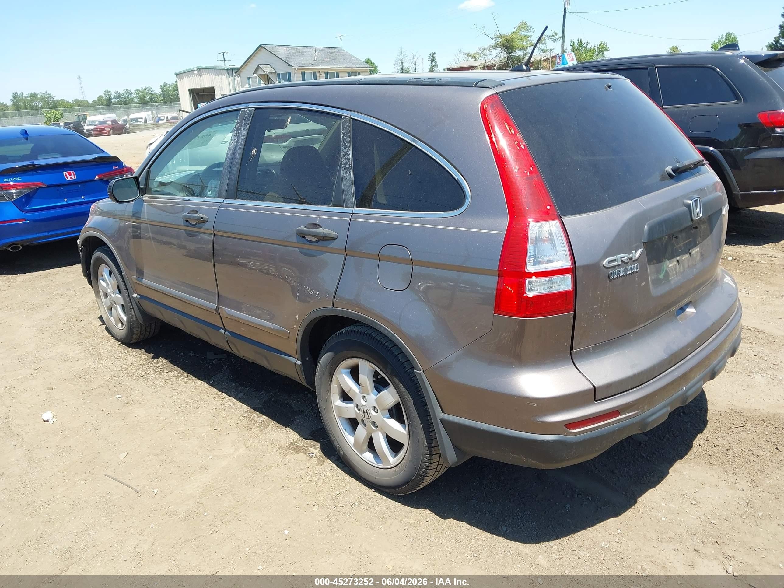 2011 Honda Cr-v Se Gray vin: 5J6RE4H47BL079962