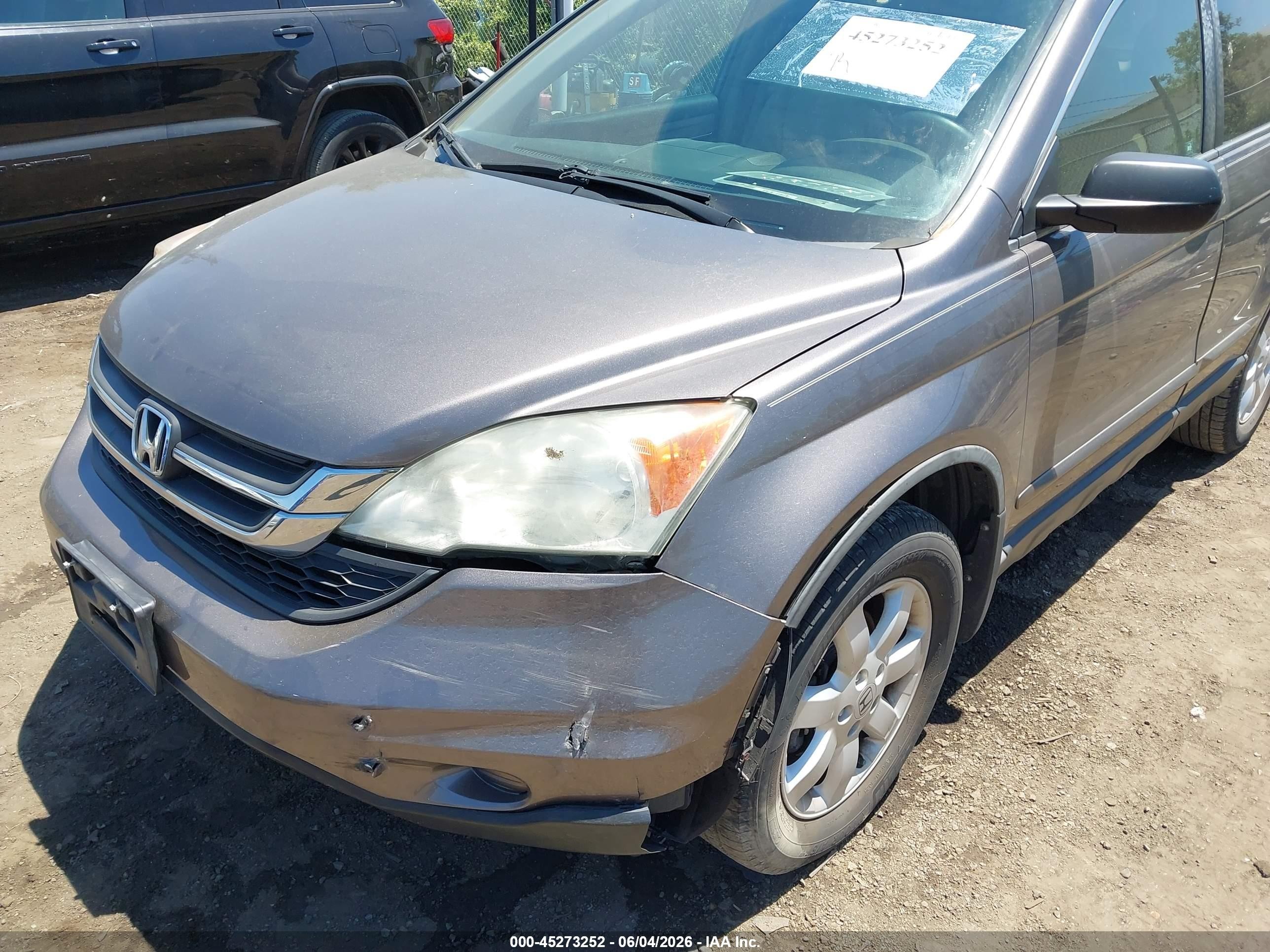 2011 Honda Cr-v Se Gray vin: 5J6RE4H47BL079962