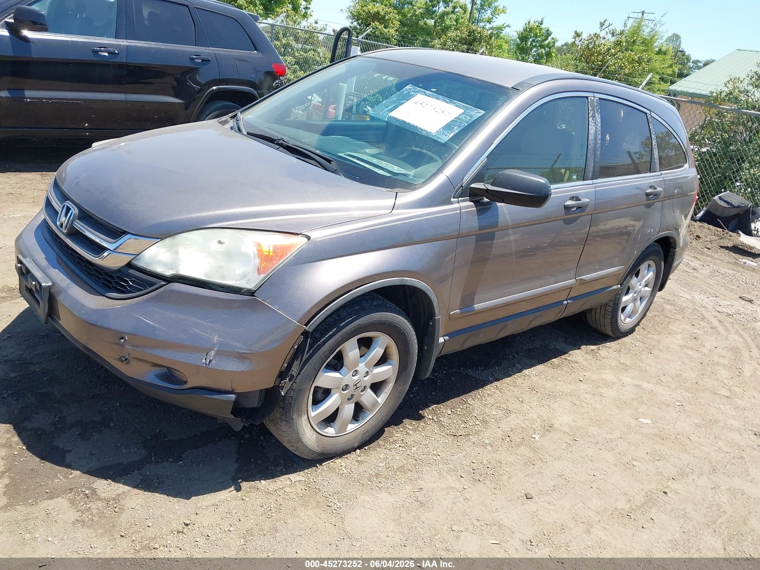 2011 Honda Cr-v Se Gray vin: 5J6RE4H47BL079962