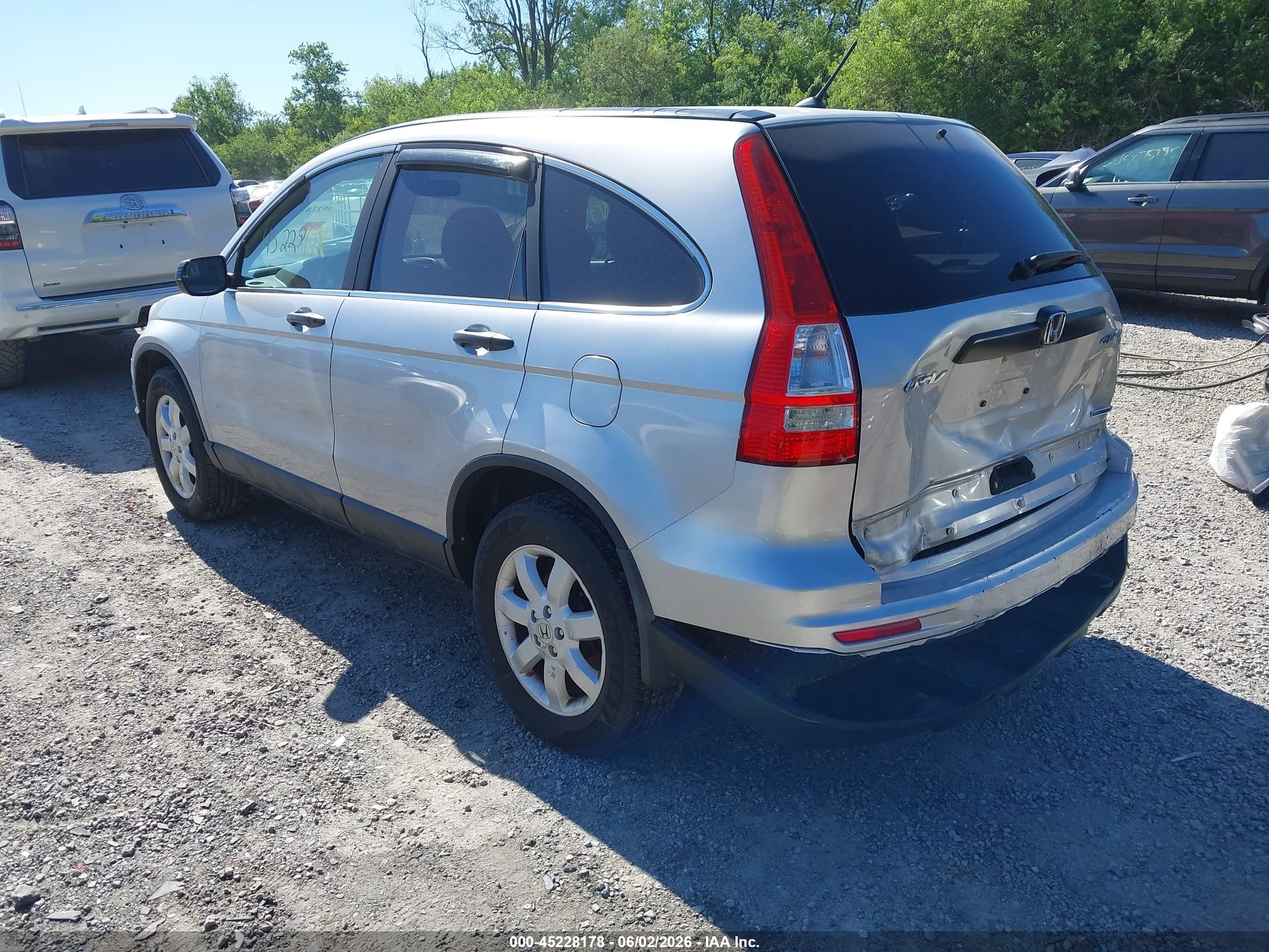 2011 Honda Cr-v Se Silver vin: 5J6RE4H47BL092050