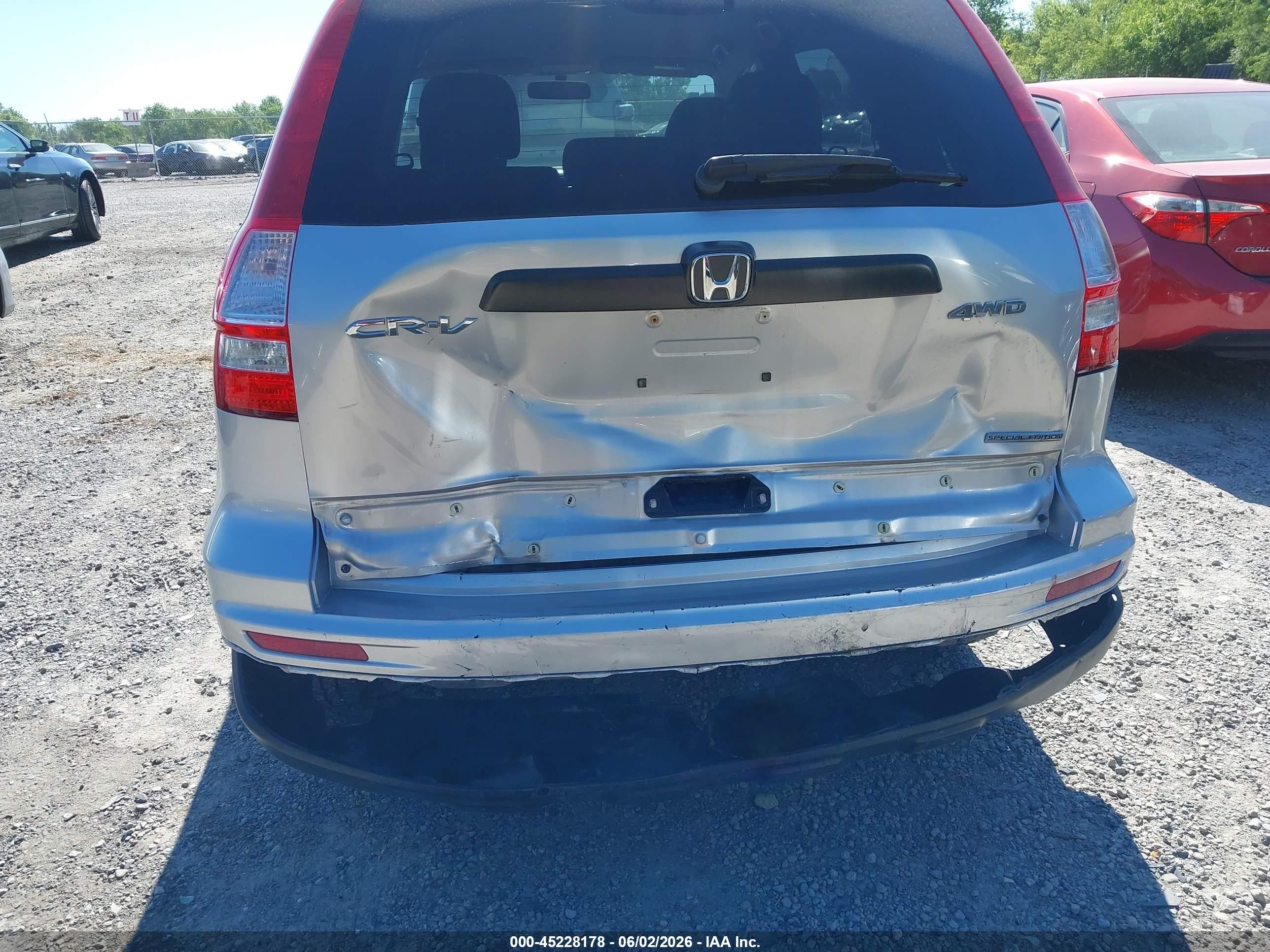 2011 Honda Cr-v Se Silver vin: 5J6RE4H47BL092050