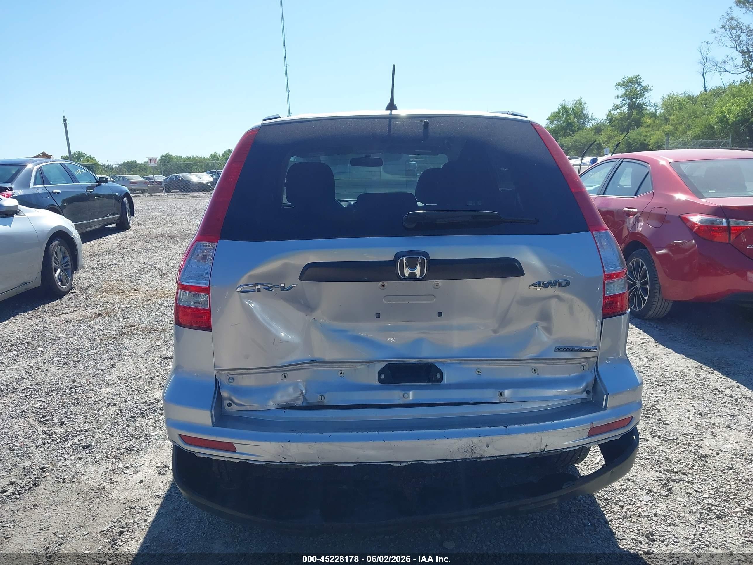 2011 Honda Cr-v Se Silver vin: 5J6RE4H47BL092050