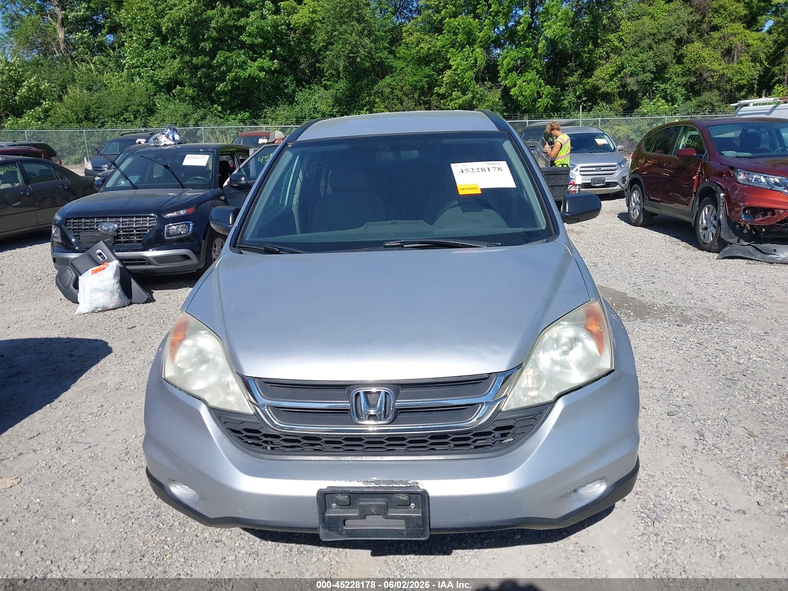 2011 Honda Cr-v Se Silver vin: 5J6RE4H47BL092050