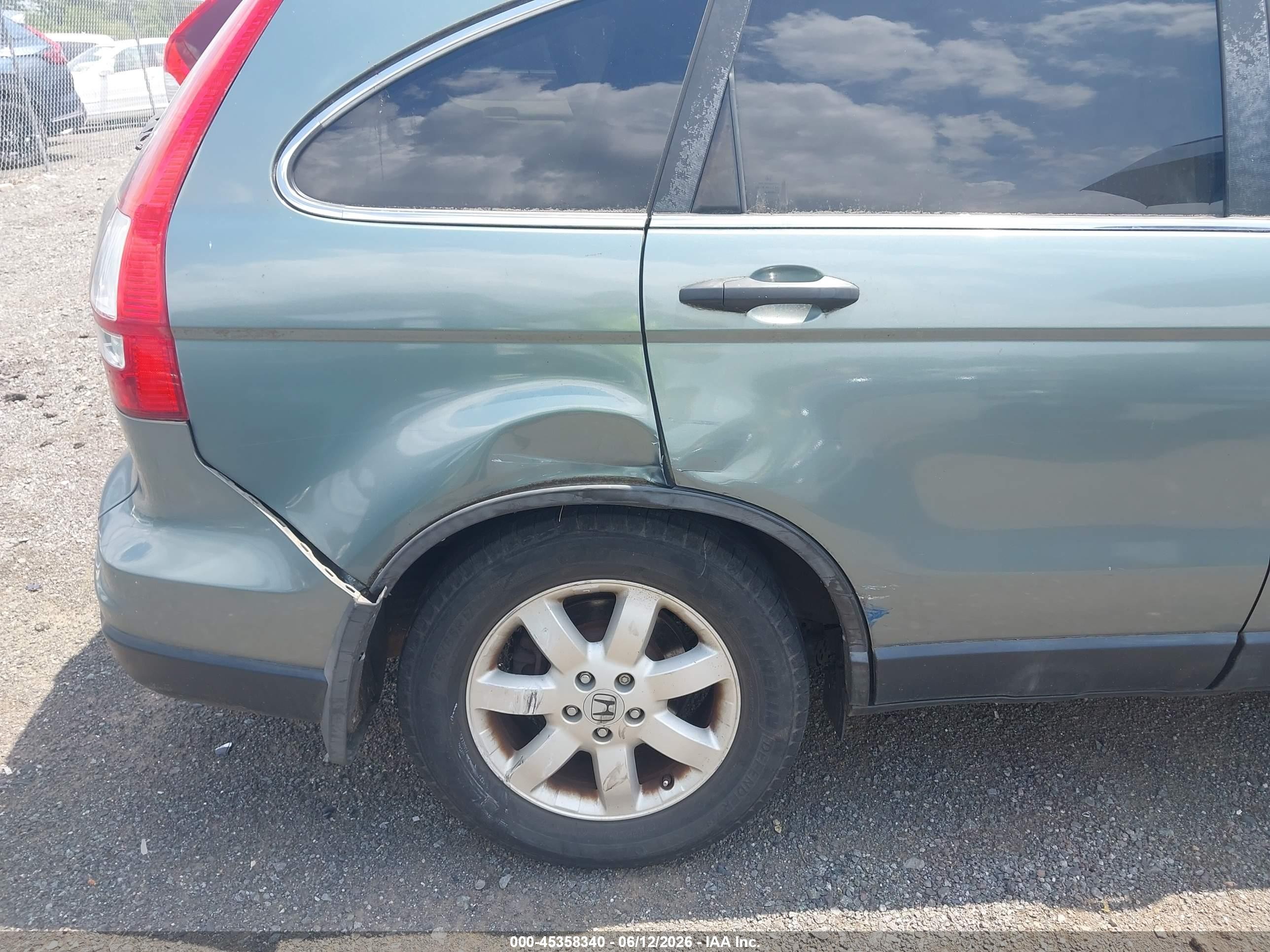 2011 Honda Cr-v Se Blue vin: 5J6RE4H47BL119893