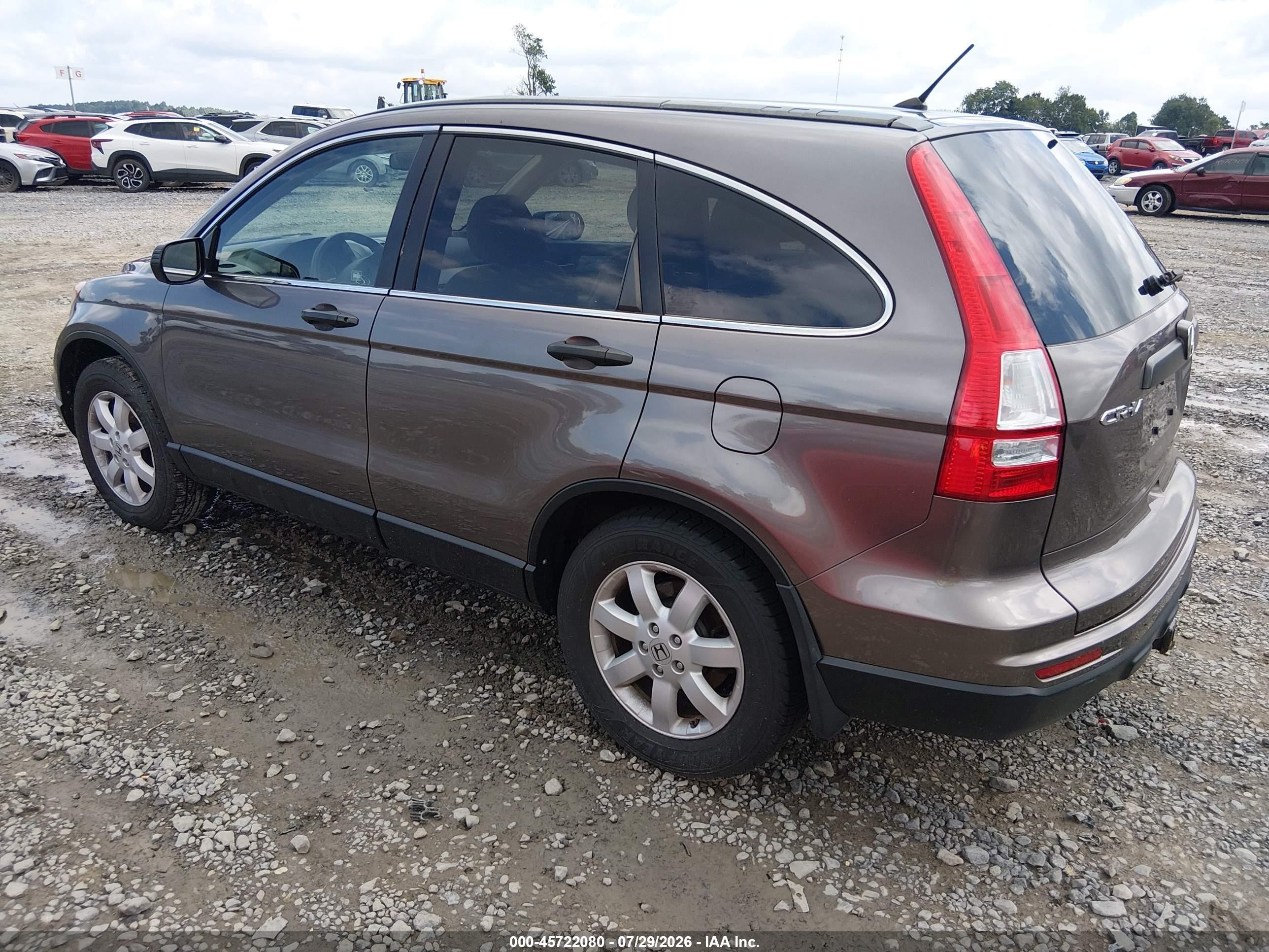 2011 Honda Cr-v Se Brown vin: 5J6RE4H47BL120073
