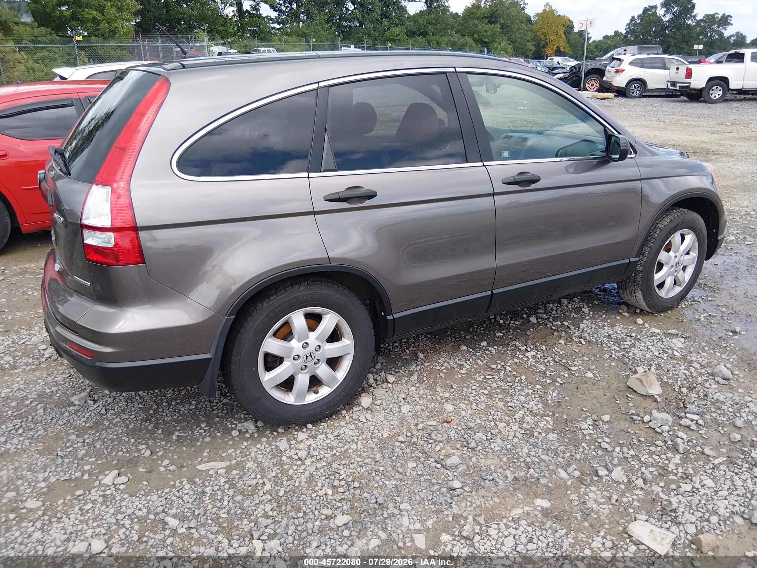 2011 Honda Cr-v Se Brown vin: 5J6RE4H47BL120073
