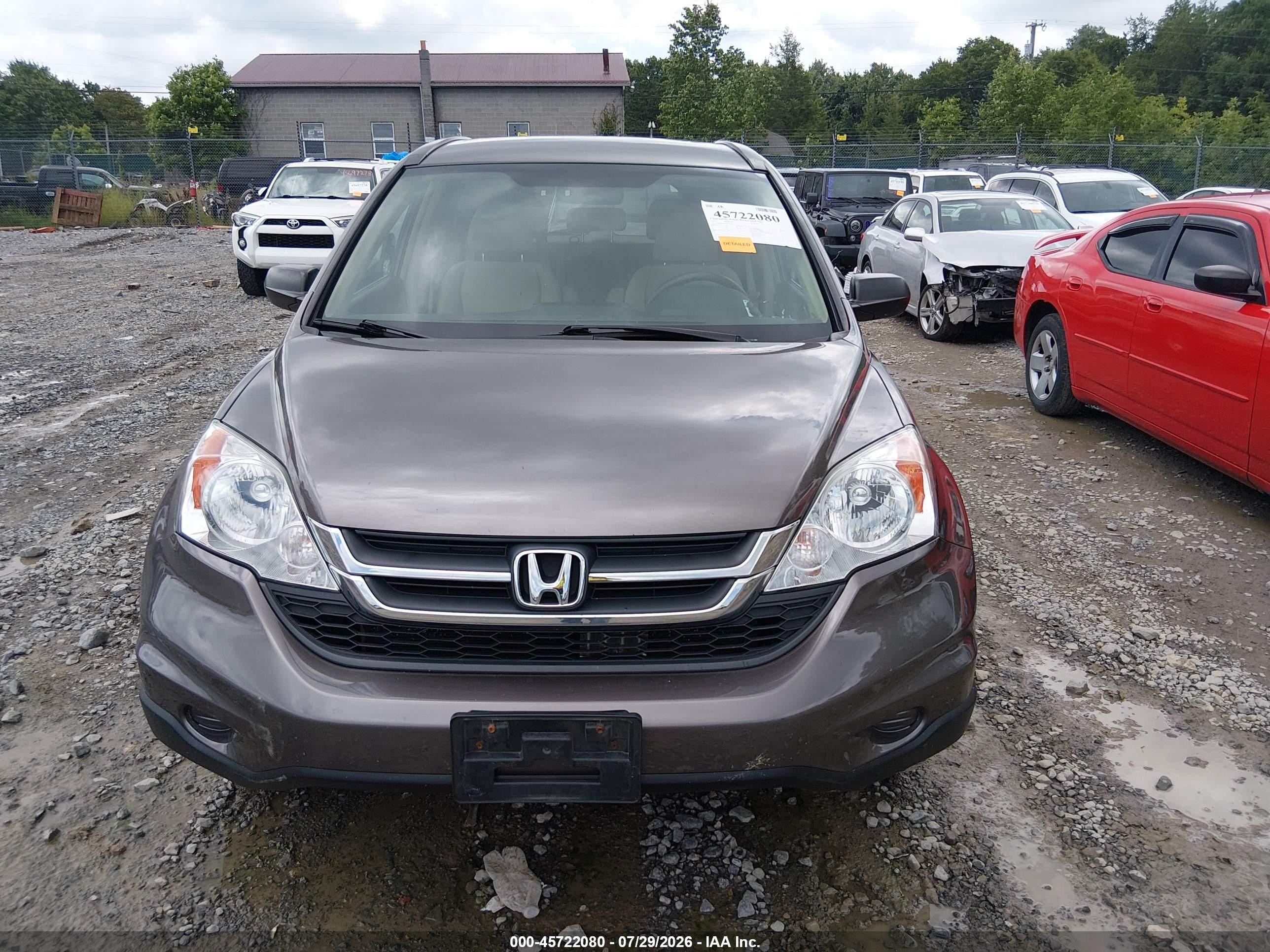 2011 Honda Cr-v Se Brown vin: 5J6RE4H47BL120073