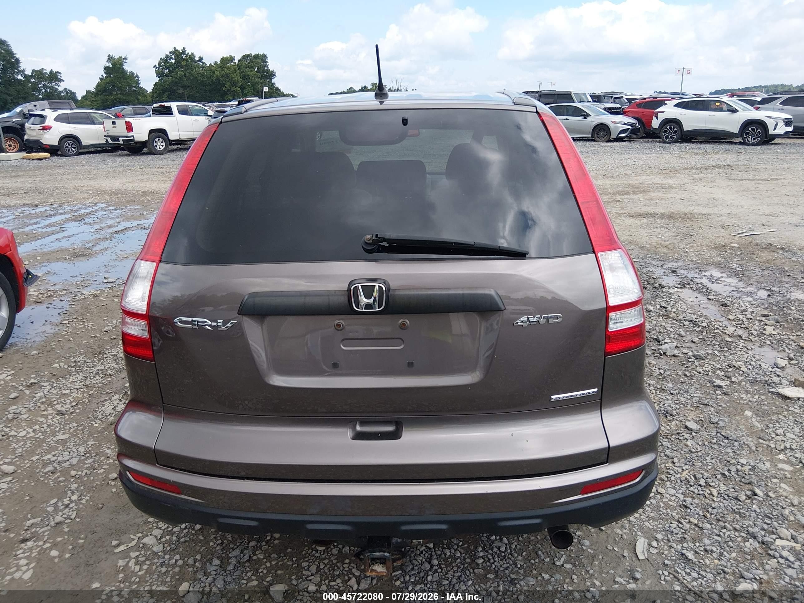 2011 Honda Cr-v Se Brown vin: 5J6RE4H47BL120073