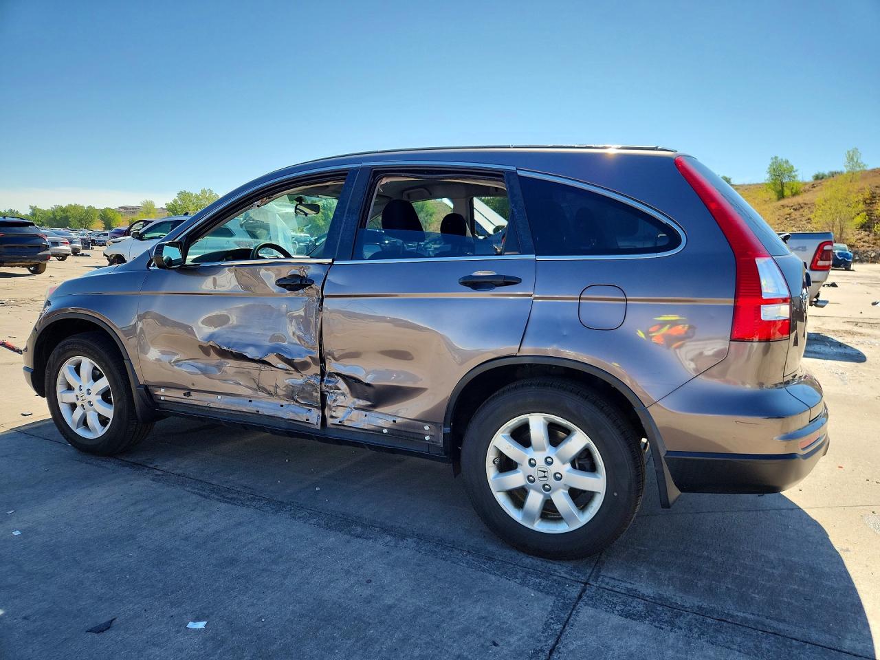 2011 Honda Cr-v Se Brown vin: 5J6RE4H48BL000962