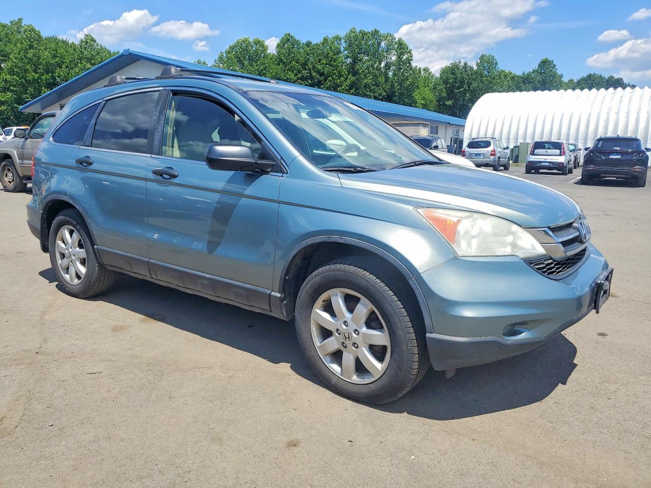 2011 Honda Cr-v Se Blue vin: 5J6RE4H48BL010018