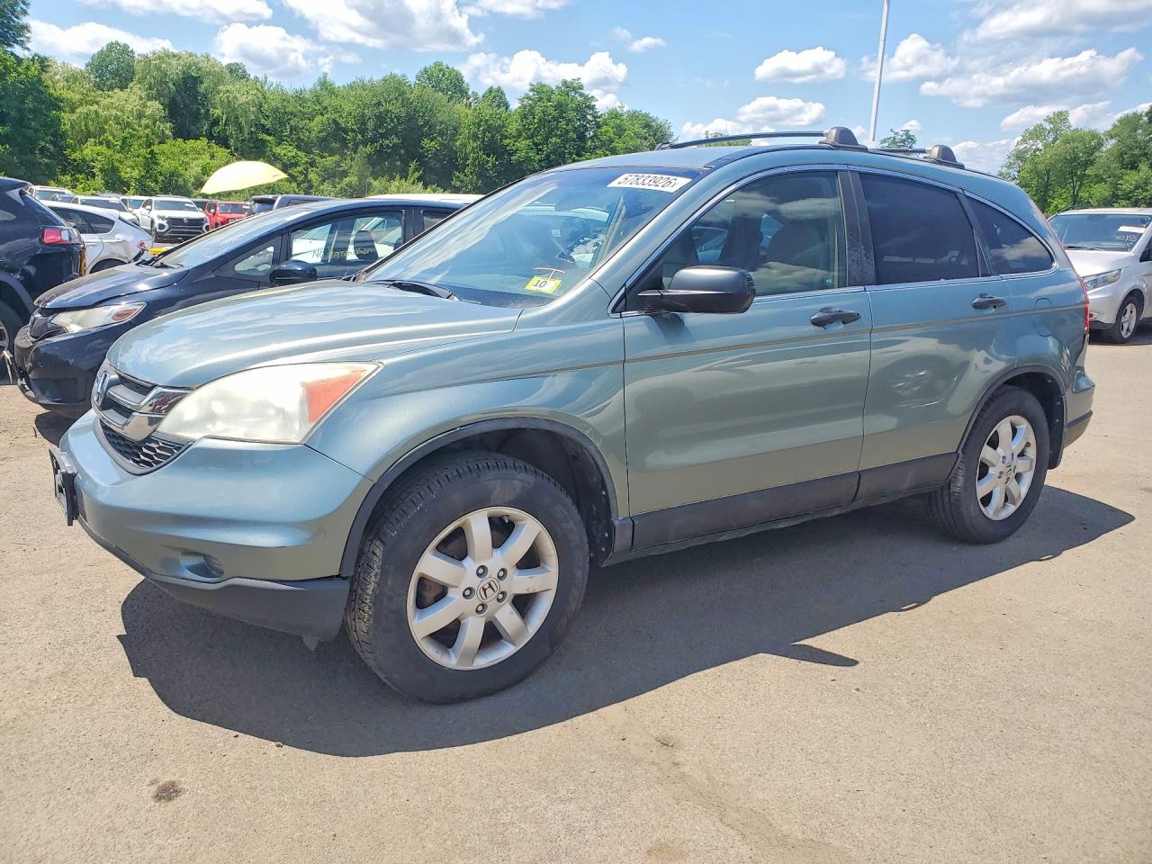 2011 Honda Cr-v Se Blue vin: 5J6RE4H48BL010018