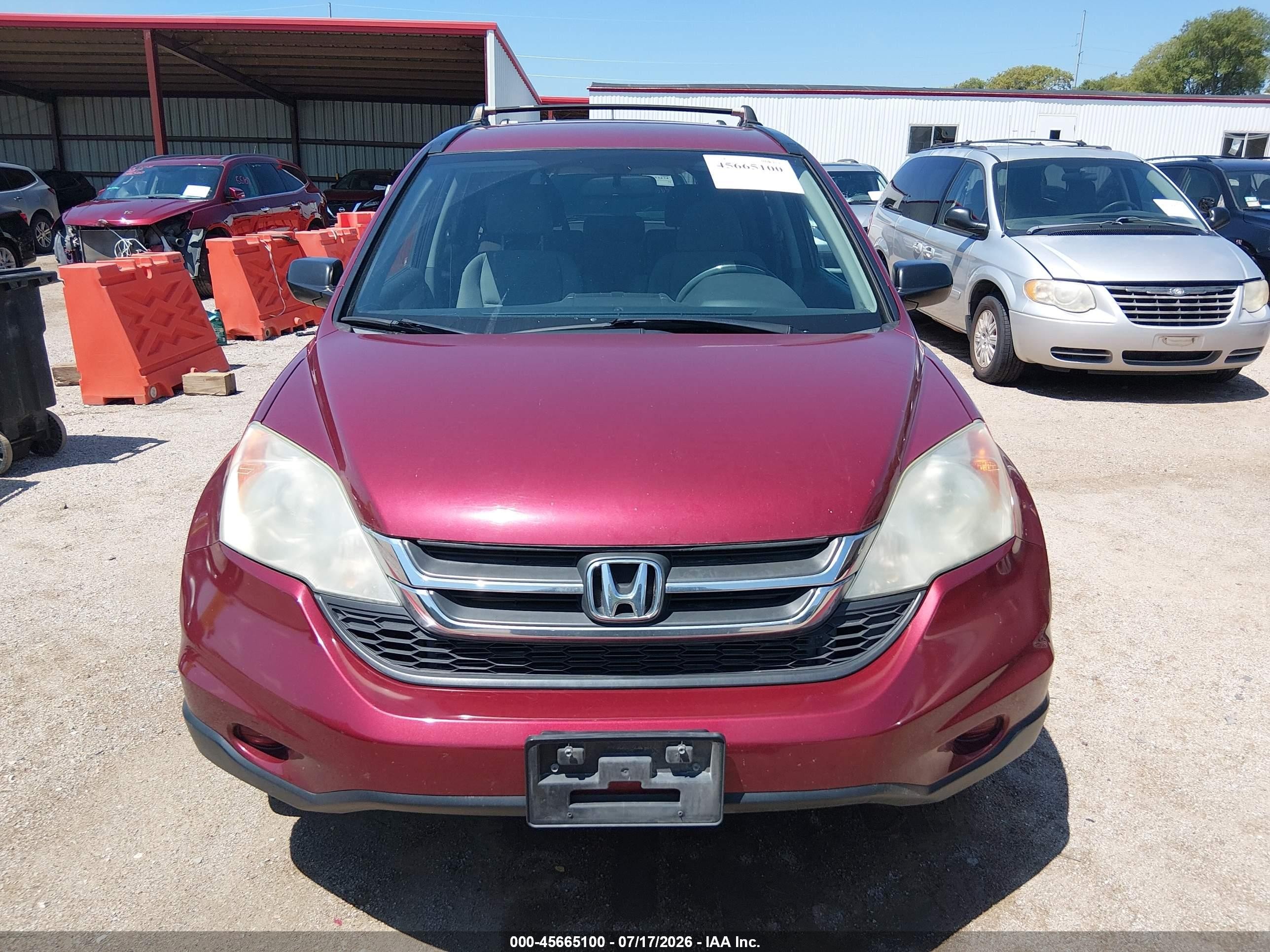2011 Honda Cr-v Se Maroon vin: 5J6RE4H48BL051667