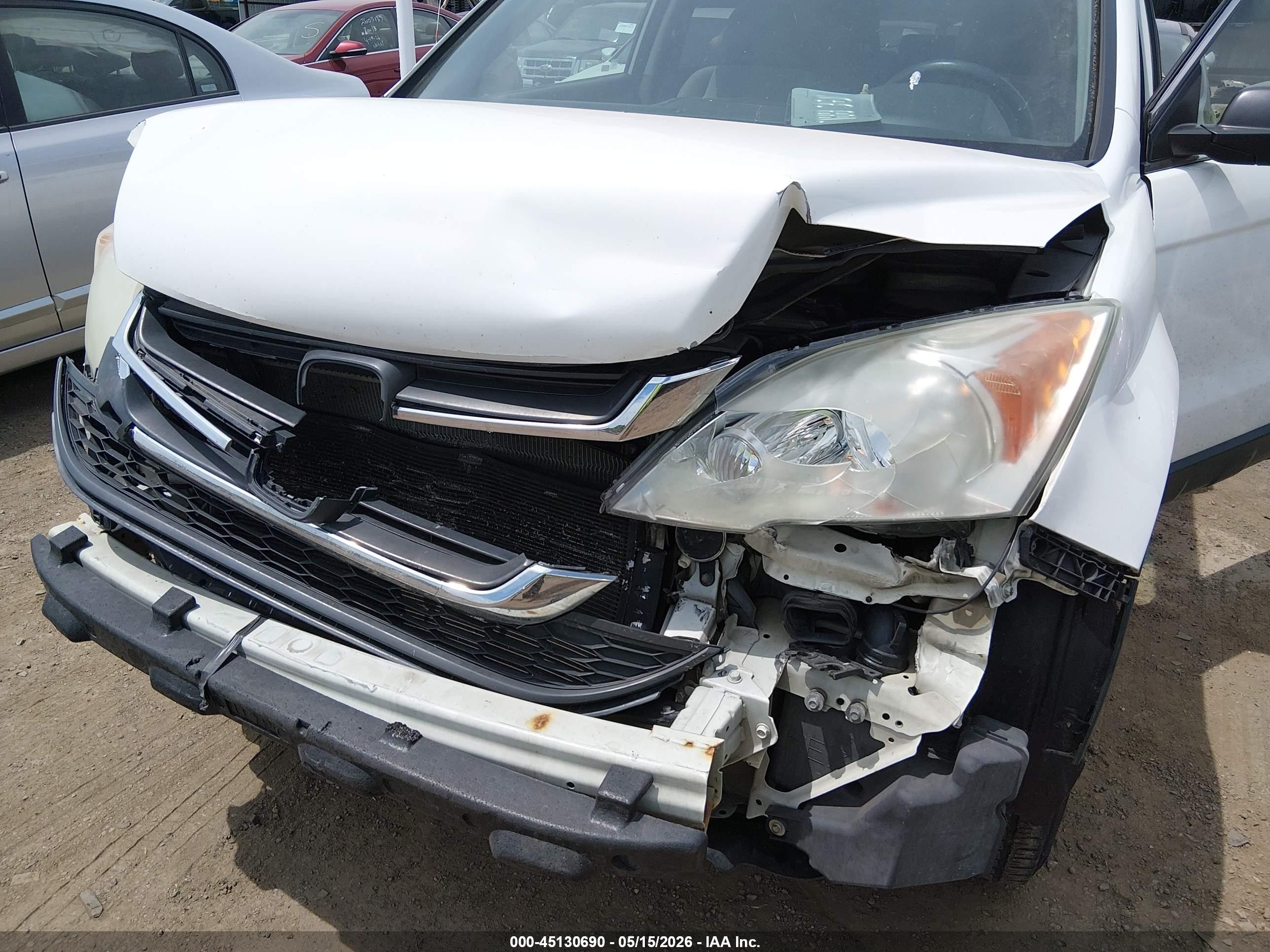 2011 Honda Cr-v Se White vin: 5J6RE4H48BL092090