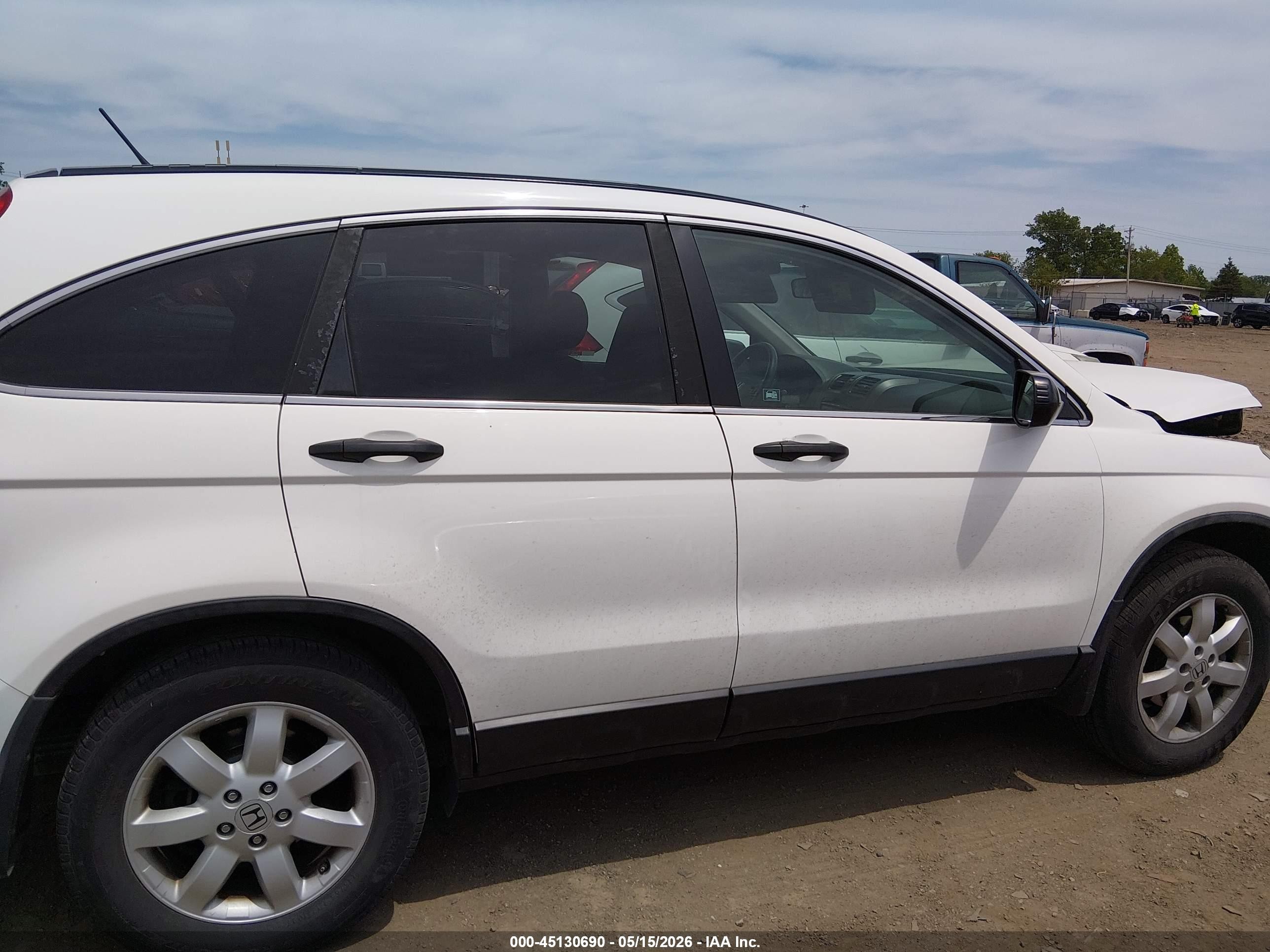 2011 Honda Cr-v Se White vin: 5J6RE4H48BL092090