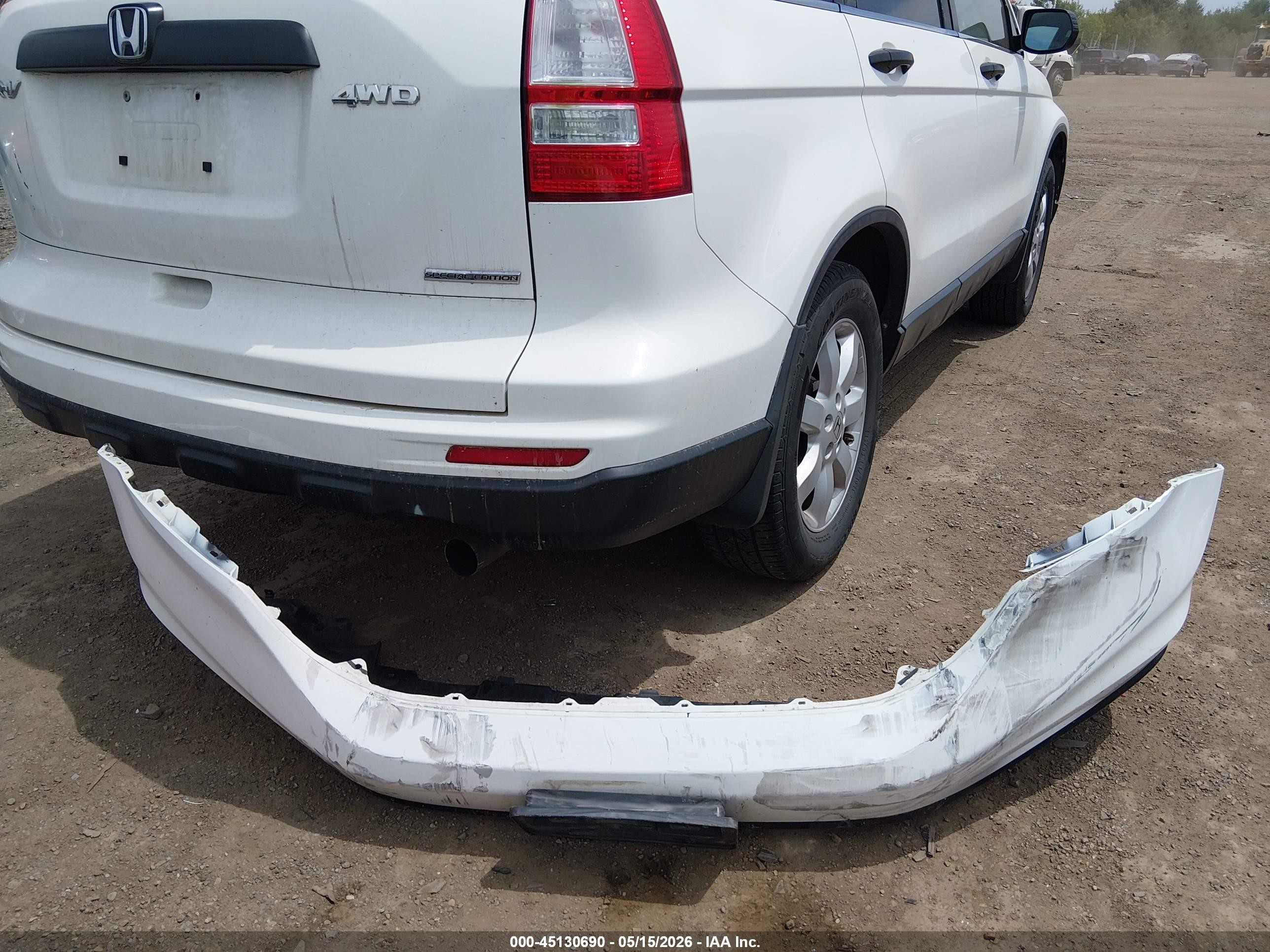 2011 Honda Cr-v Se White vin: 5J6RE4H48BL092090