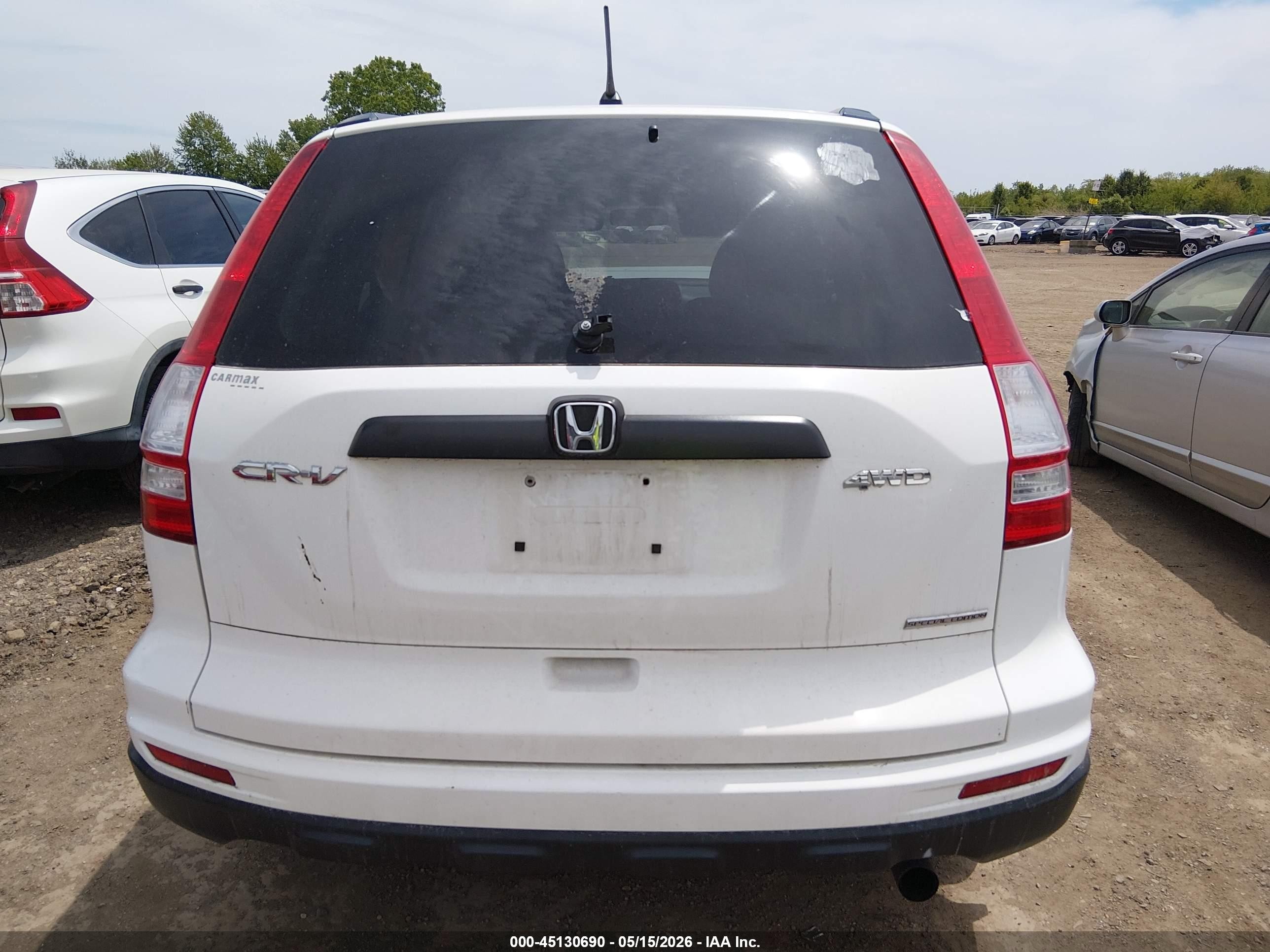 2011 Honda Cr-v Se White vin: 5J6RE4H48BL092090