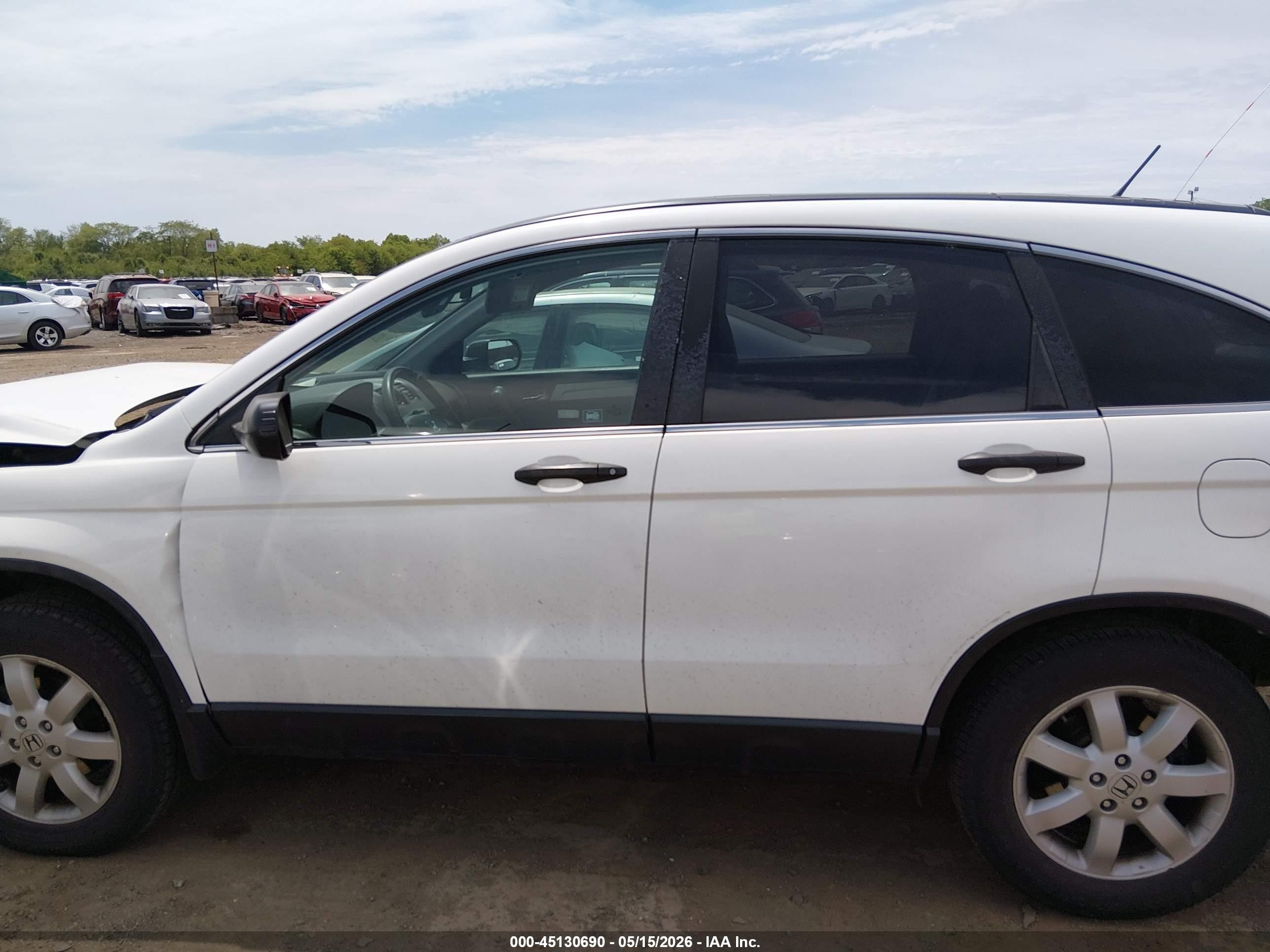 2011 Honda Cr-v Se White vin: 5J6RE4H48BL092090