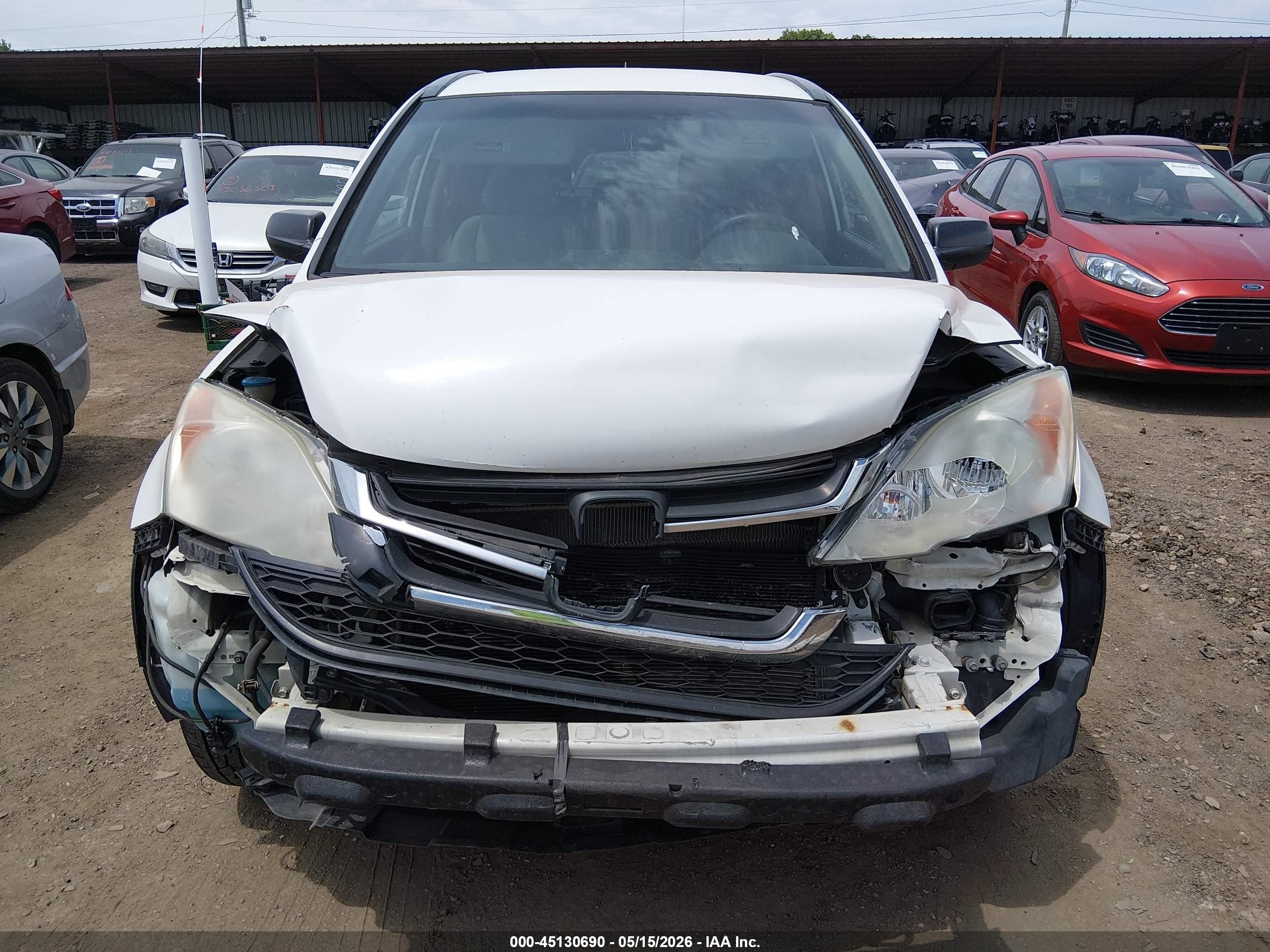 2011 Honda Cr-v Se White vin: 5J6RE4H48BL092090
