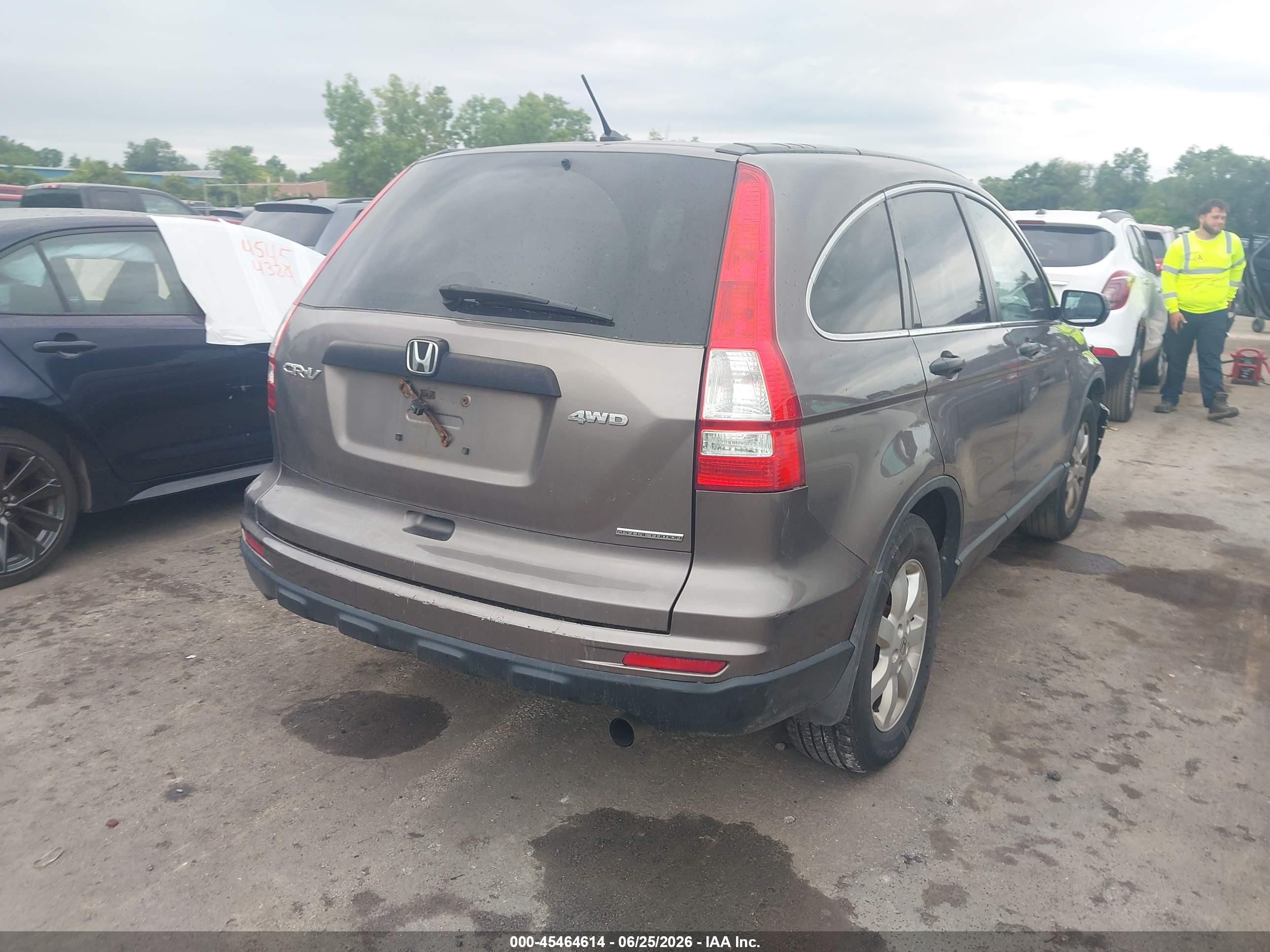 2011 Honda Cr-v Se Brown vin: 5J6RE4H49BL076271