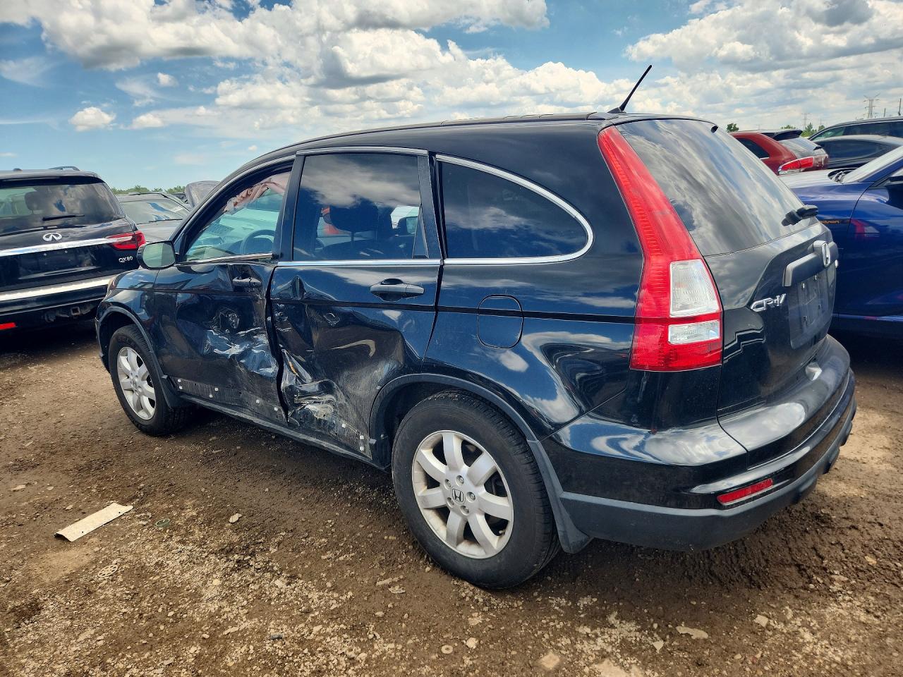 2011 Honda Cr-v Se Black vin: 5J6RE4H49BL083415