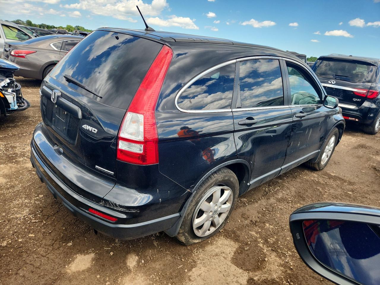 2011 Honda Cr-v Se Black vin: 5J6RE4H49BL083415