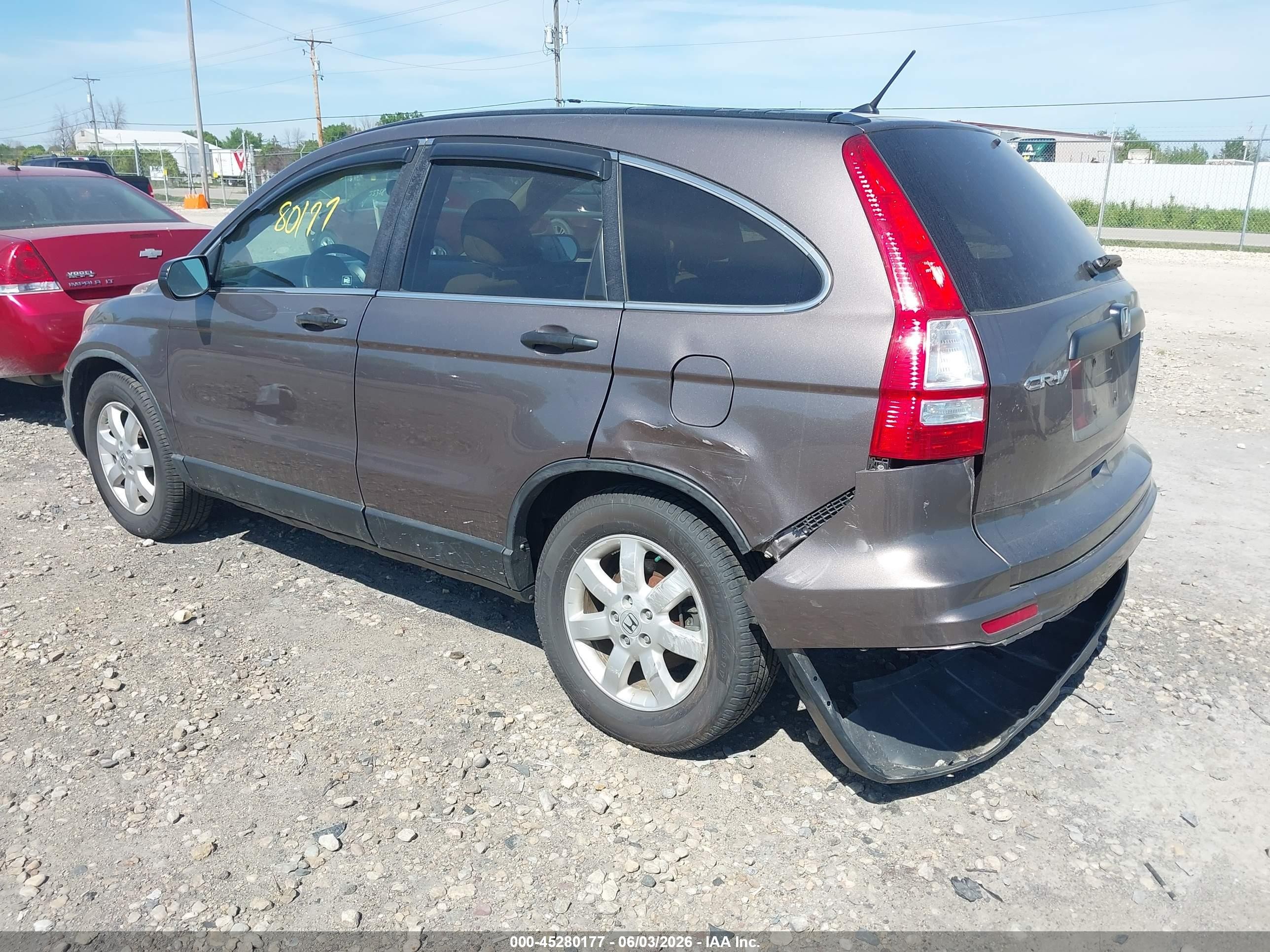 2011 Honda Cr-v Se Brown vin: 5J6RE4H4XBL000672