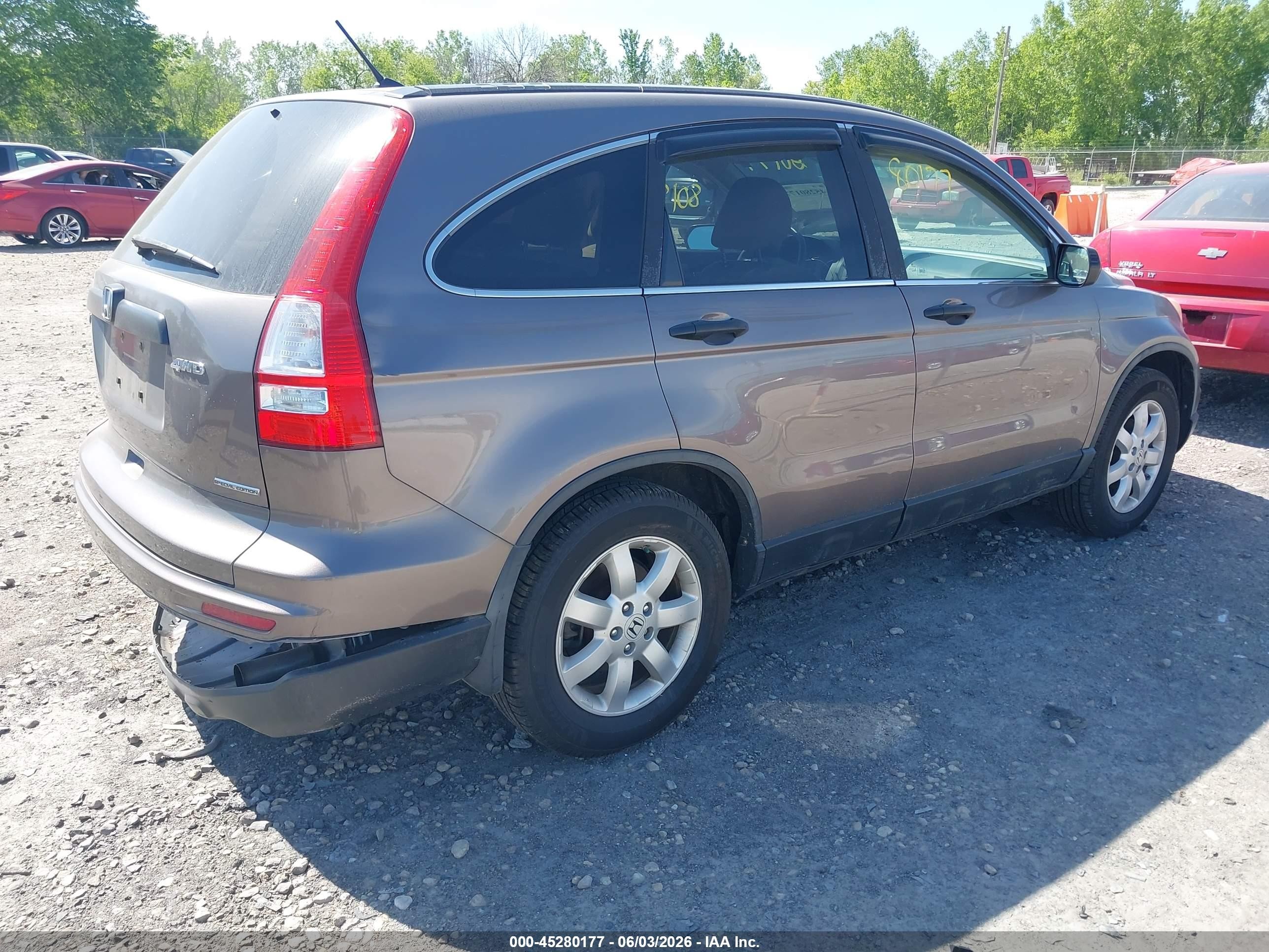 2011 Honda Cr-v Se Brown vin: 5J6RE4H4XBL000672