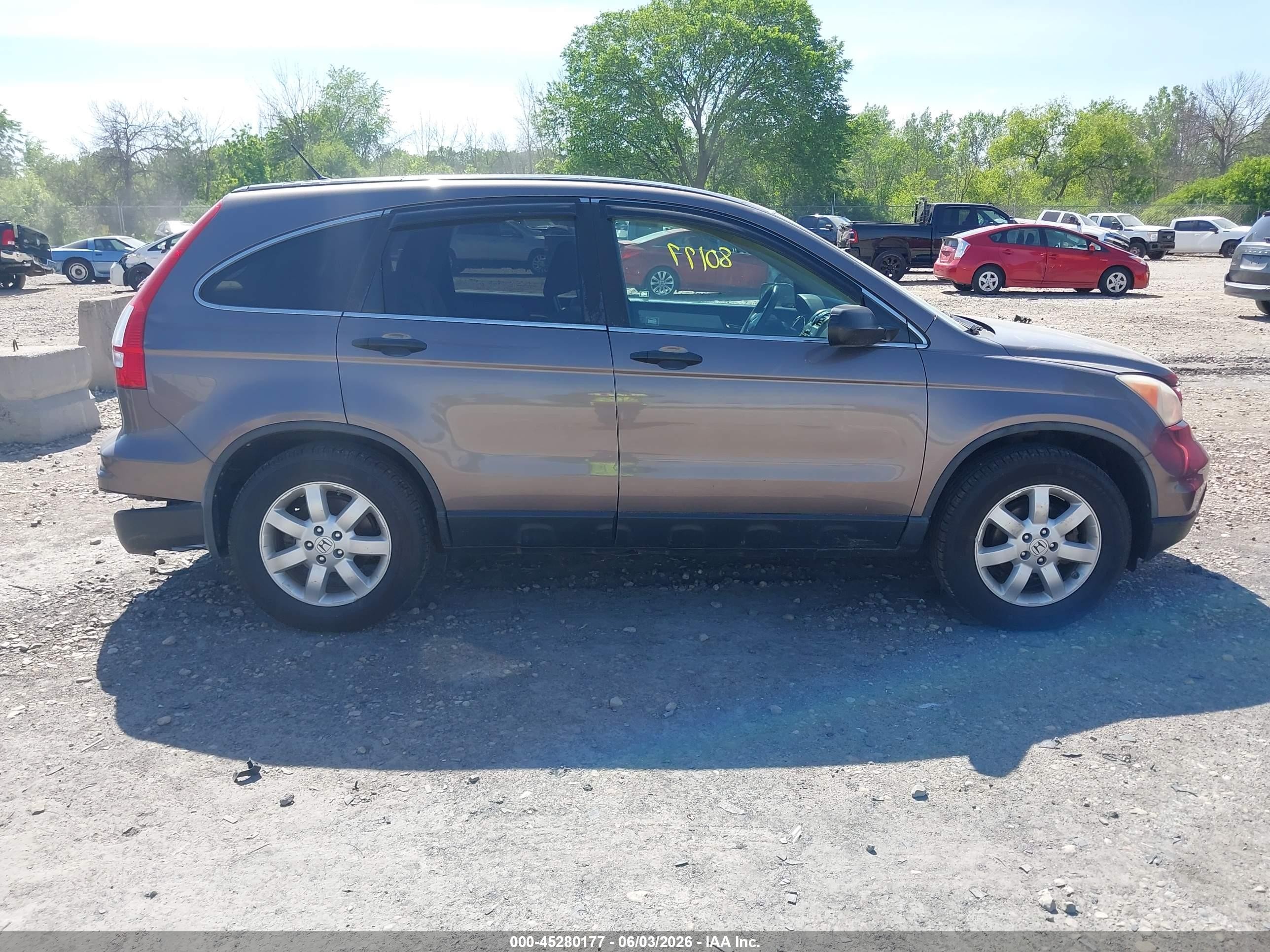 2011 Honda Cr-v Se Brown vin: 5J6RE4H4XBL000672