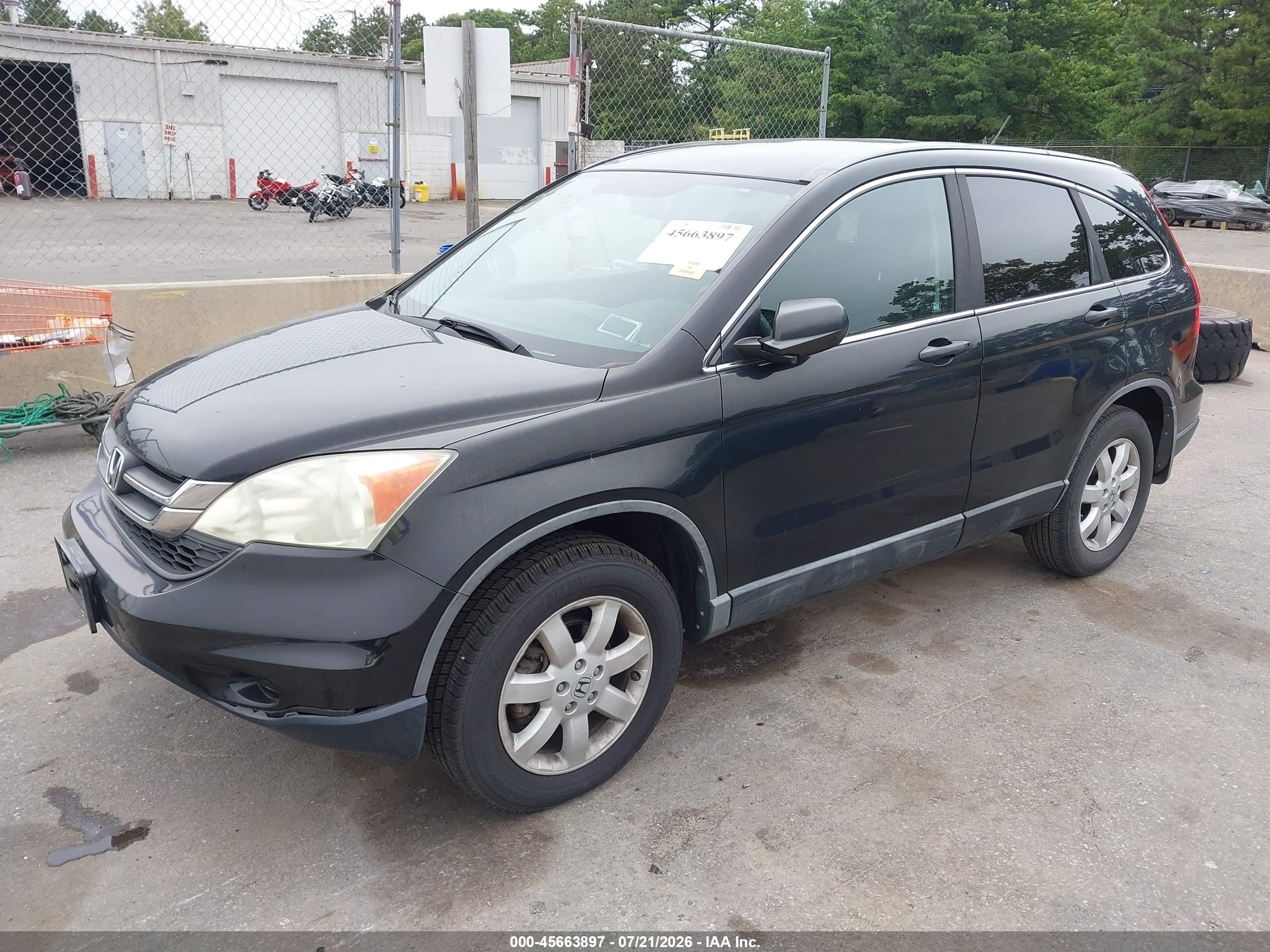 2011 Honda Cr-v Se Black vin: 5J6RE4H4XBL009923