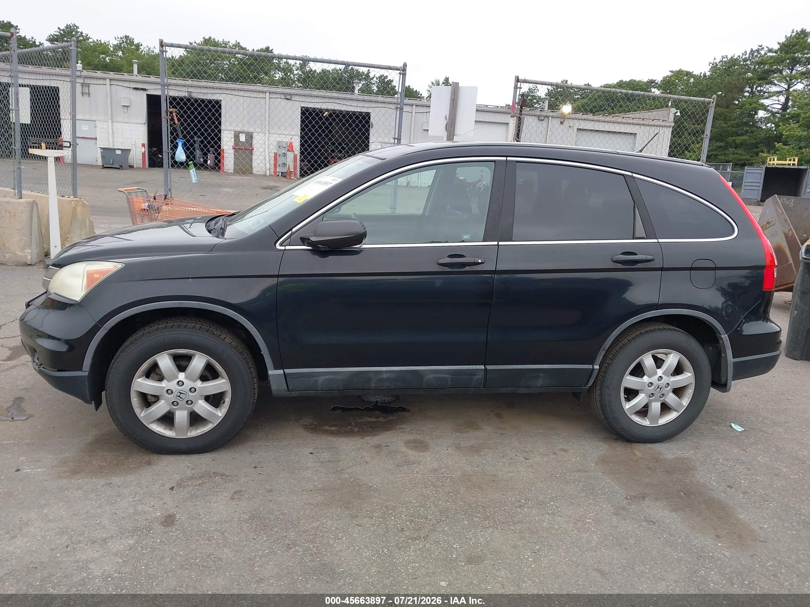 2011 Honda Cr-v Se Black vin: 5J6RE4H4XBL009923