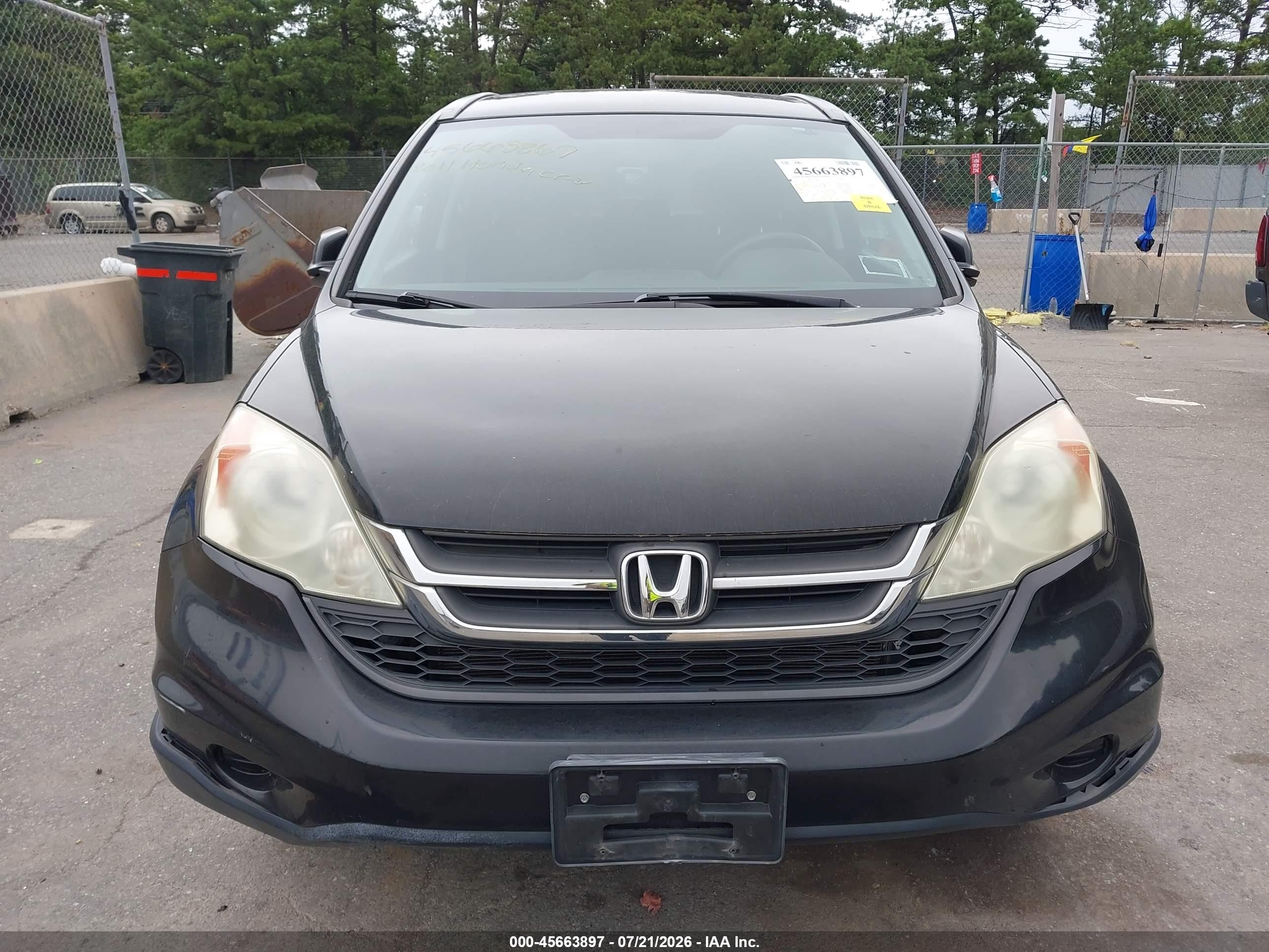 2011 Honda Cr-v Se Black vin: 5J6RE4H4XBL009923
