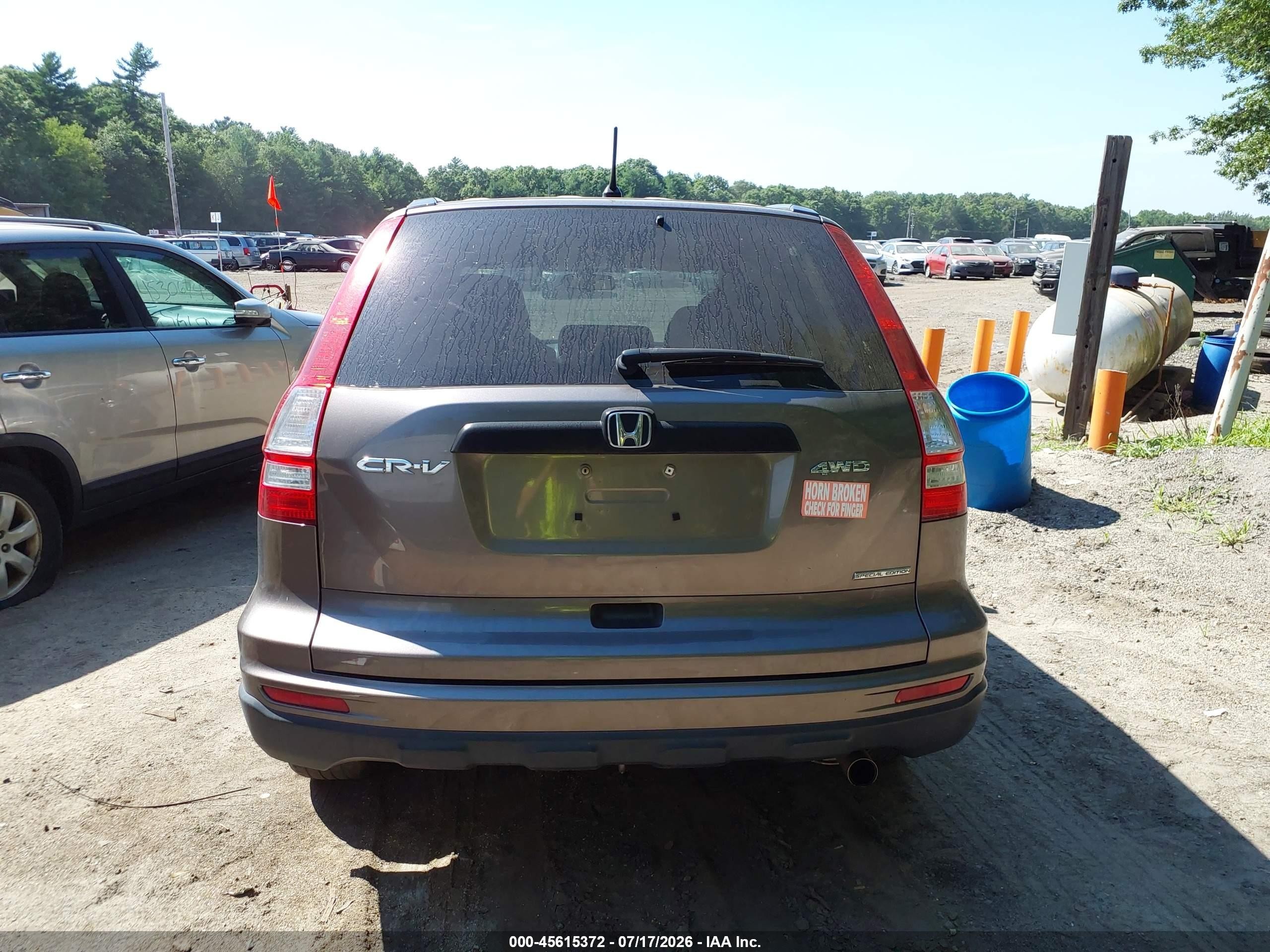 2011 Honda Cr-v Se Серый vin: 5J6RE4H4XBL010053