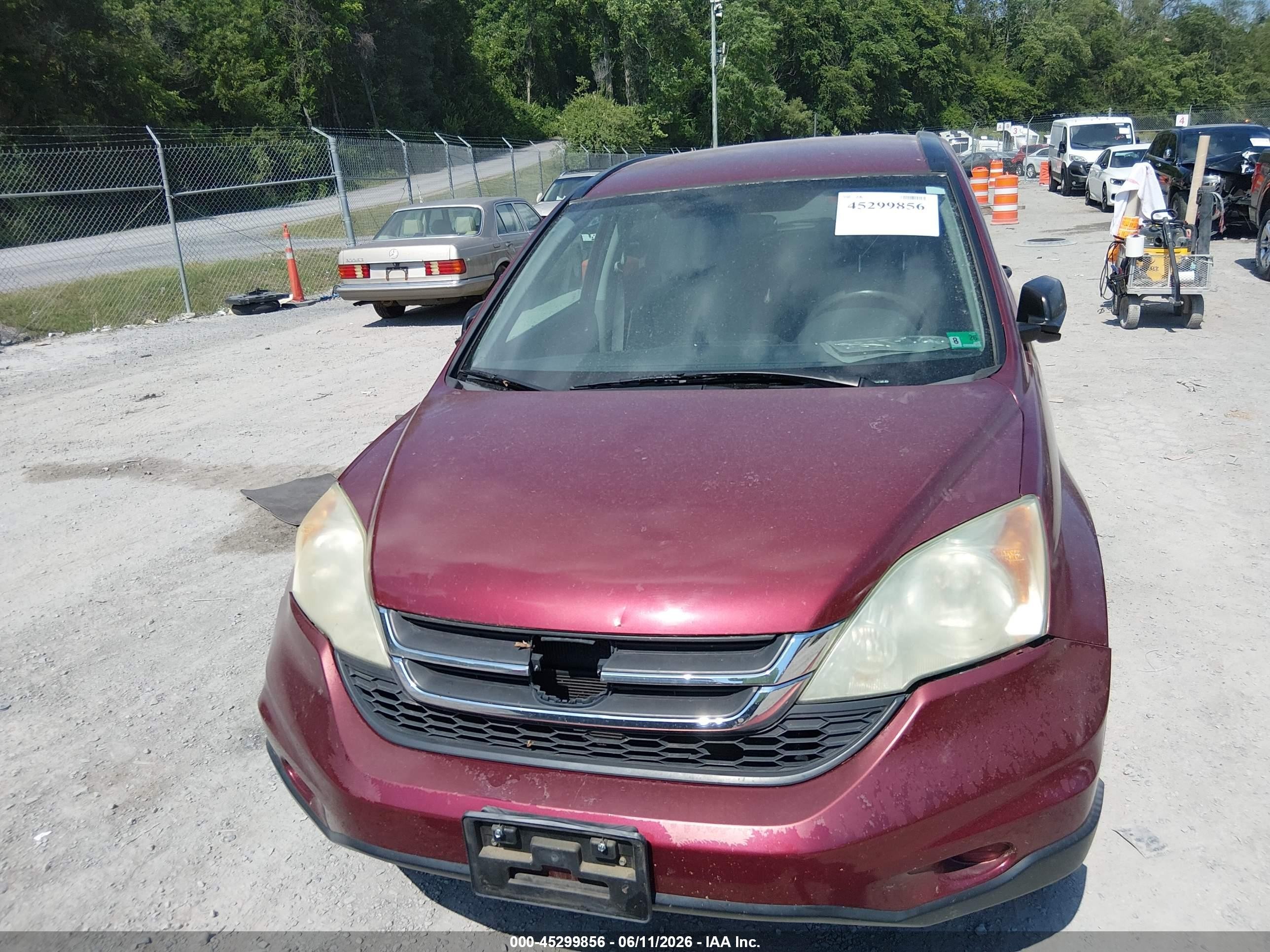 2011 Honda Cr-v Se Red vin: 5J6RE4H4XBL032098