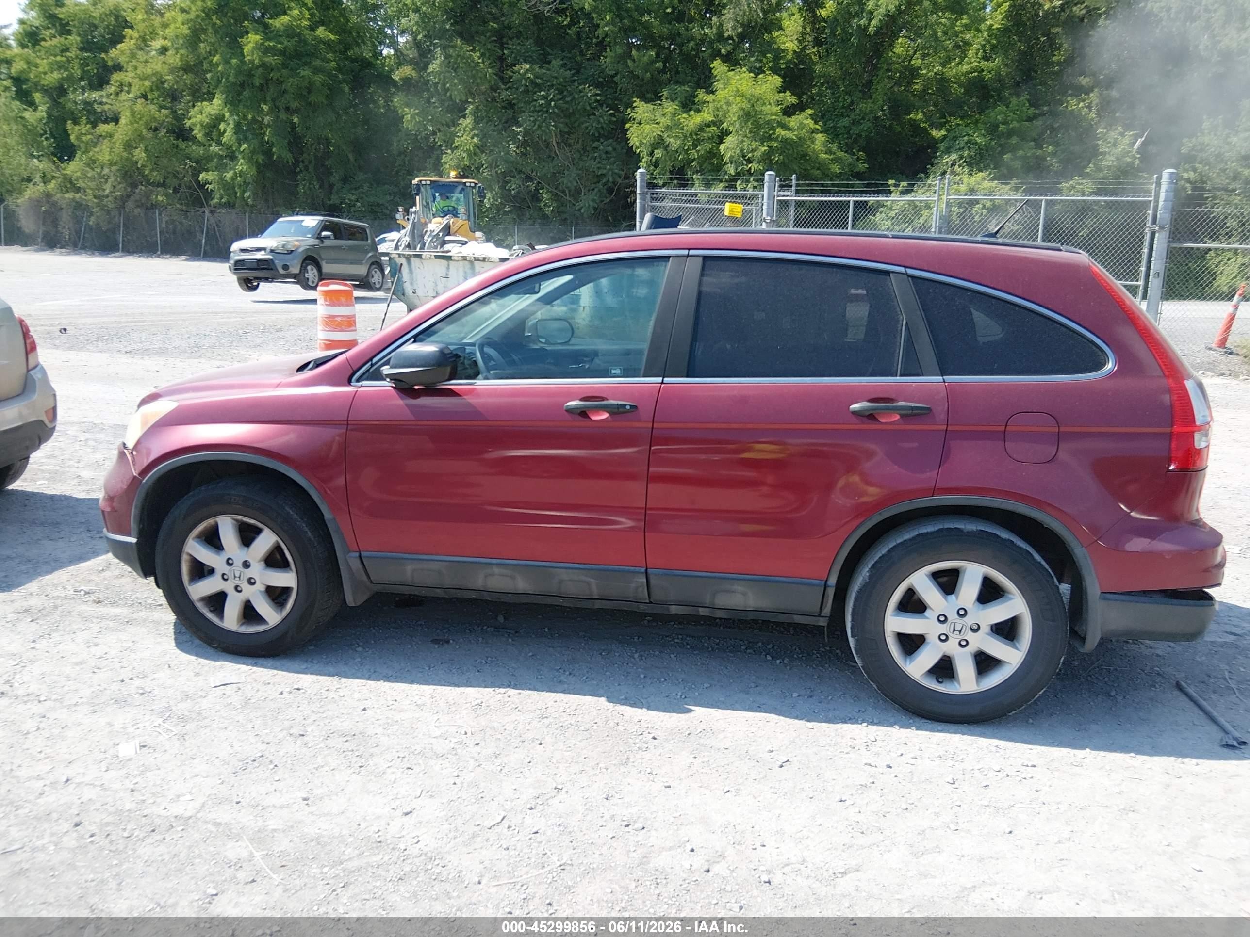 2011 Honda Cr-v Se Red vin: 5J6RE4H4XBL032098