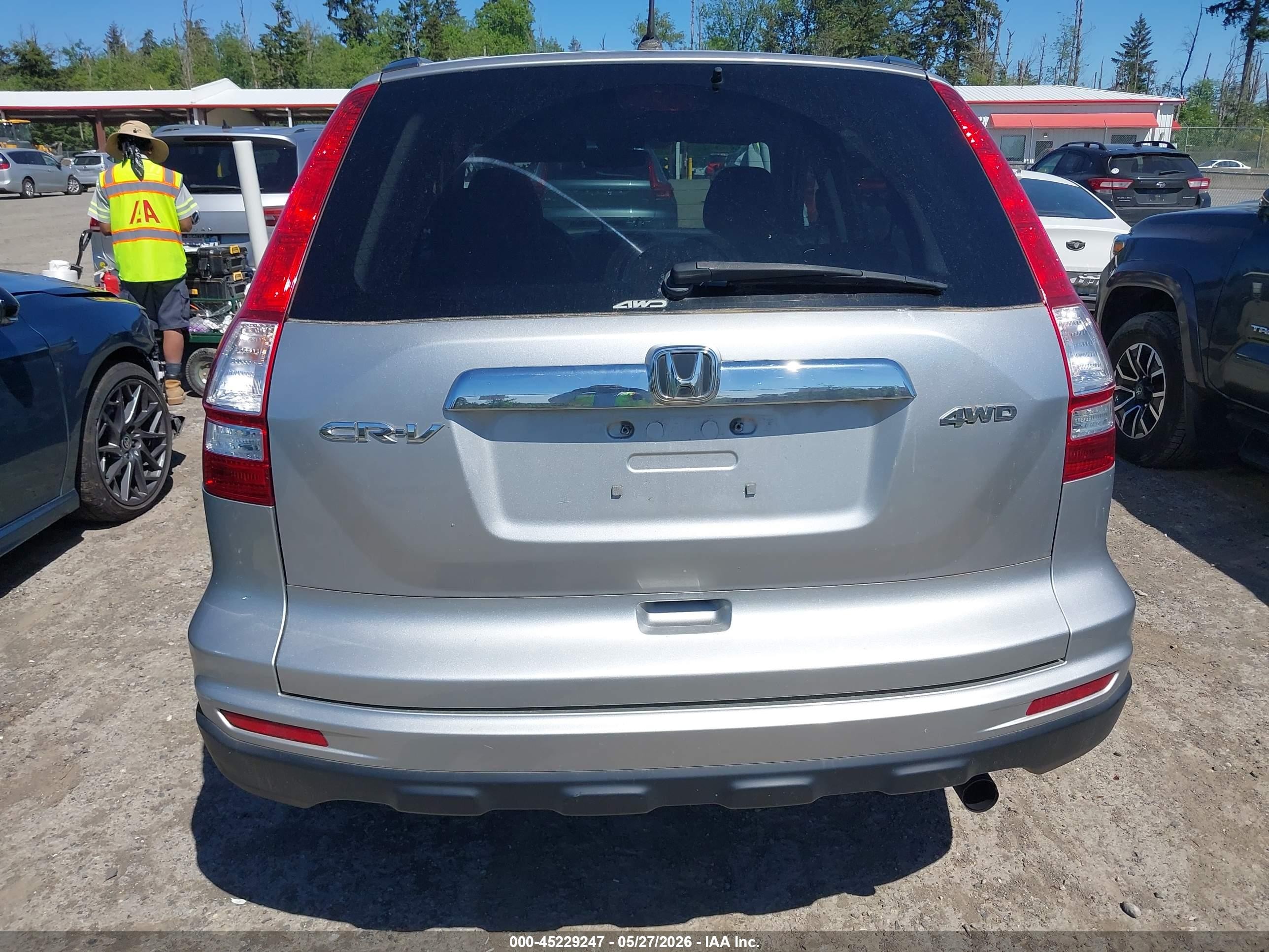2011 Honda Cr-v Se Silver vin: 5J6RE4H4XBL036703