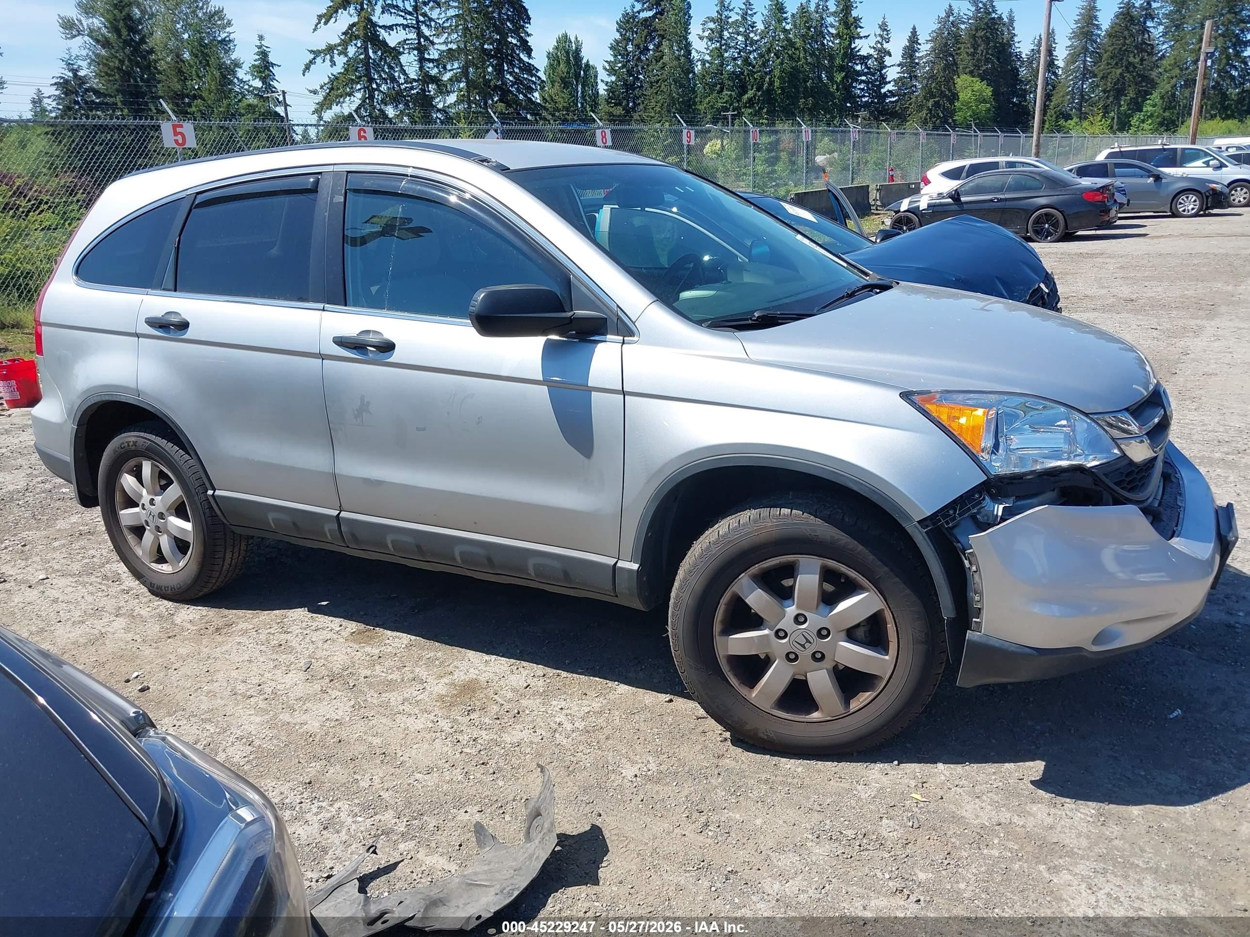 2011 Honda Cr-v Se Silver vin: 5J6RE4H4XBL036703