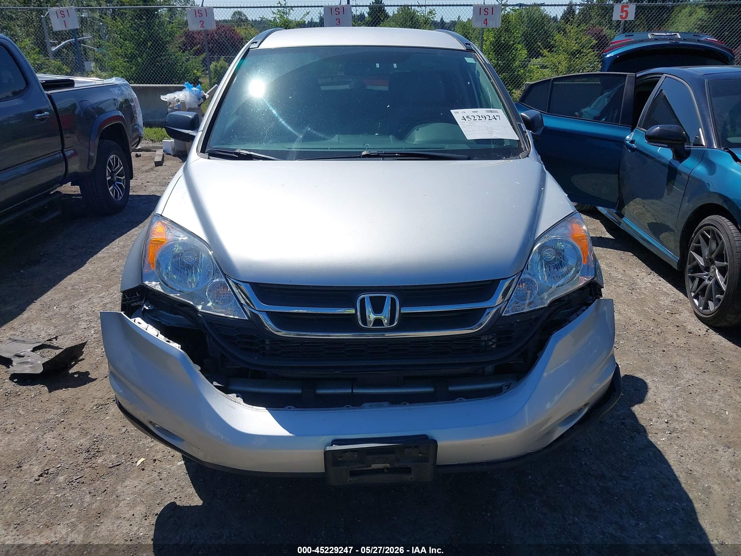2011 Honda Cr-v Se Silver vin: 5J6RE4H4XBL036703