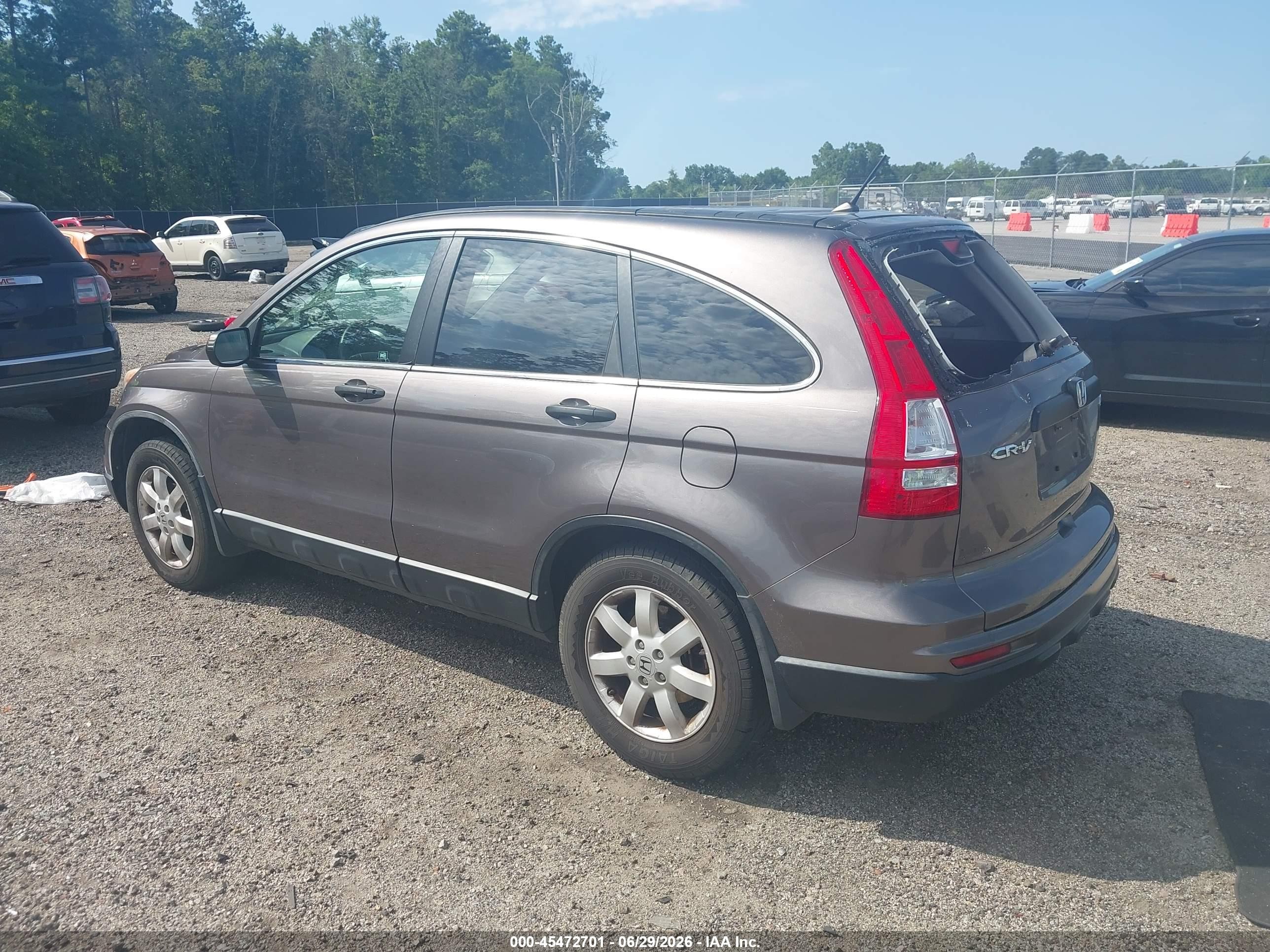 2011 Honda Cr-v Se Brown vin: 5J6RE4H4XBL069605