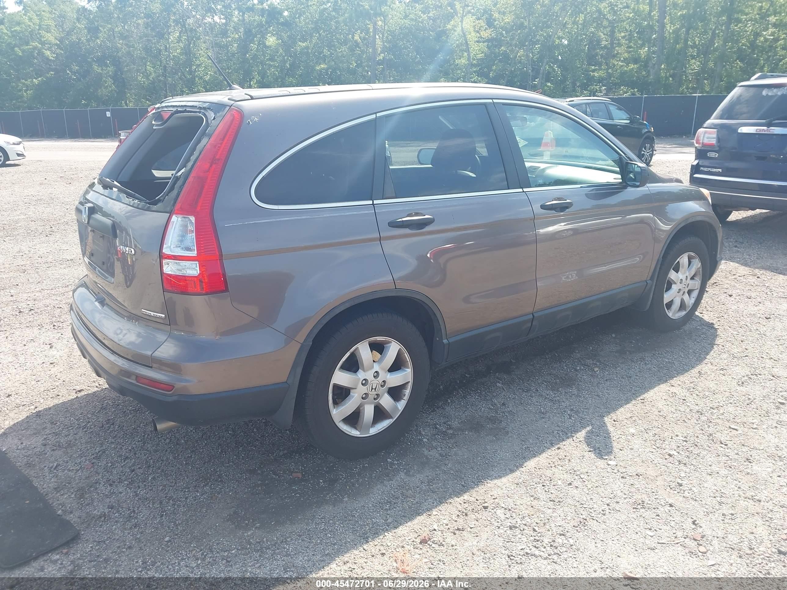 2011 Honda Cr-v Se Brown vin: 5J6RE4H4XBL069605