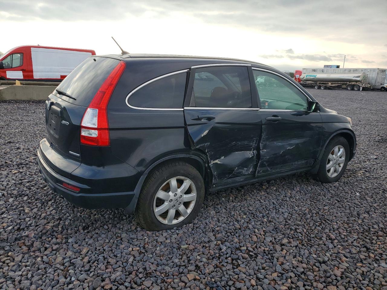 2011 Honda Cr-v Se Black vin: 5J6RE4H4XBL084783