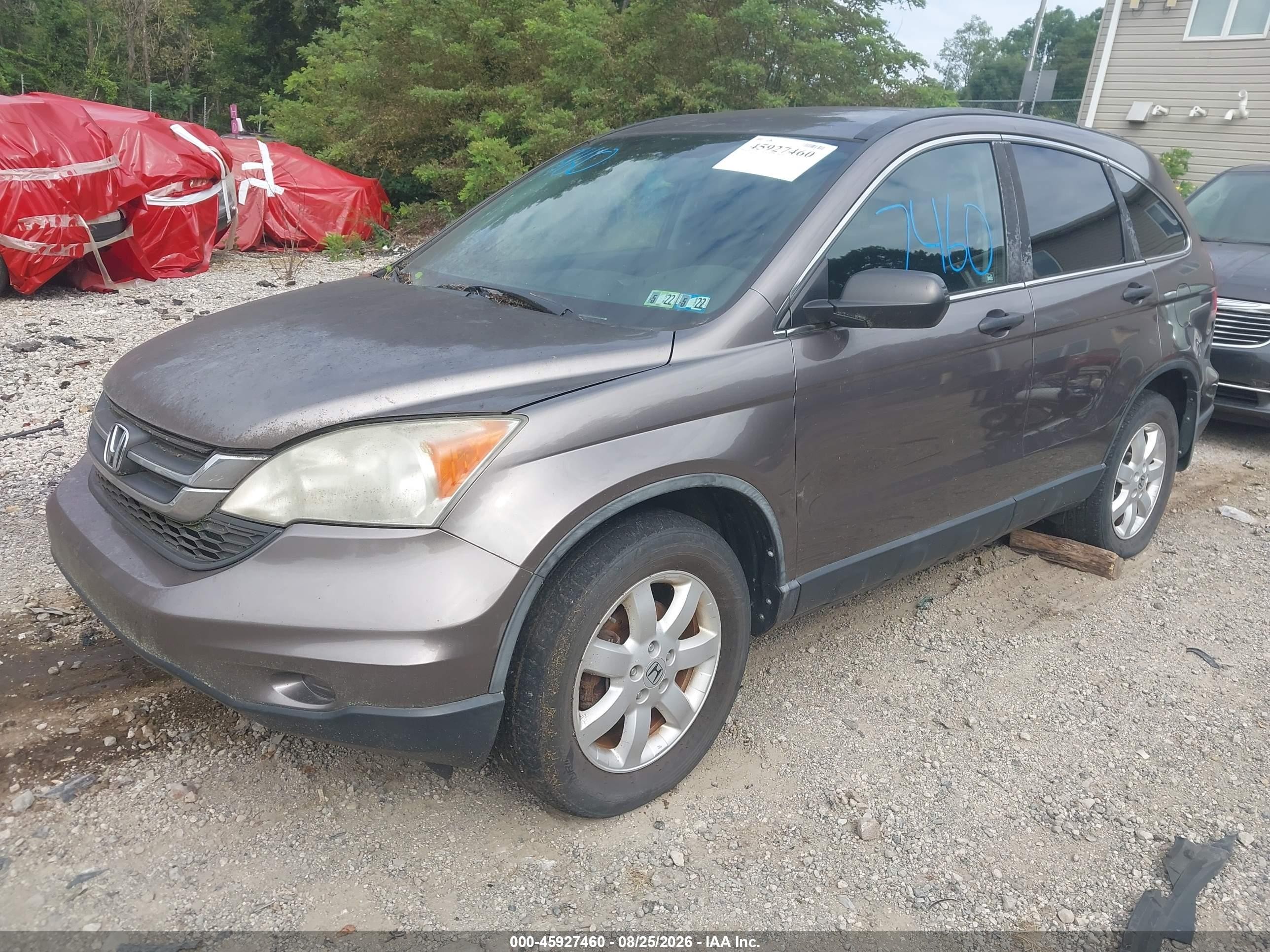 2011 Honda Cr-v Se Серый vin: 5J6RE4H4XBL096982