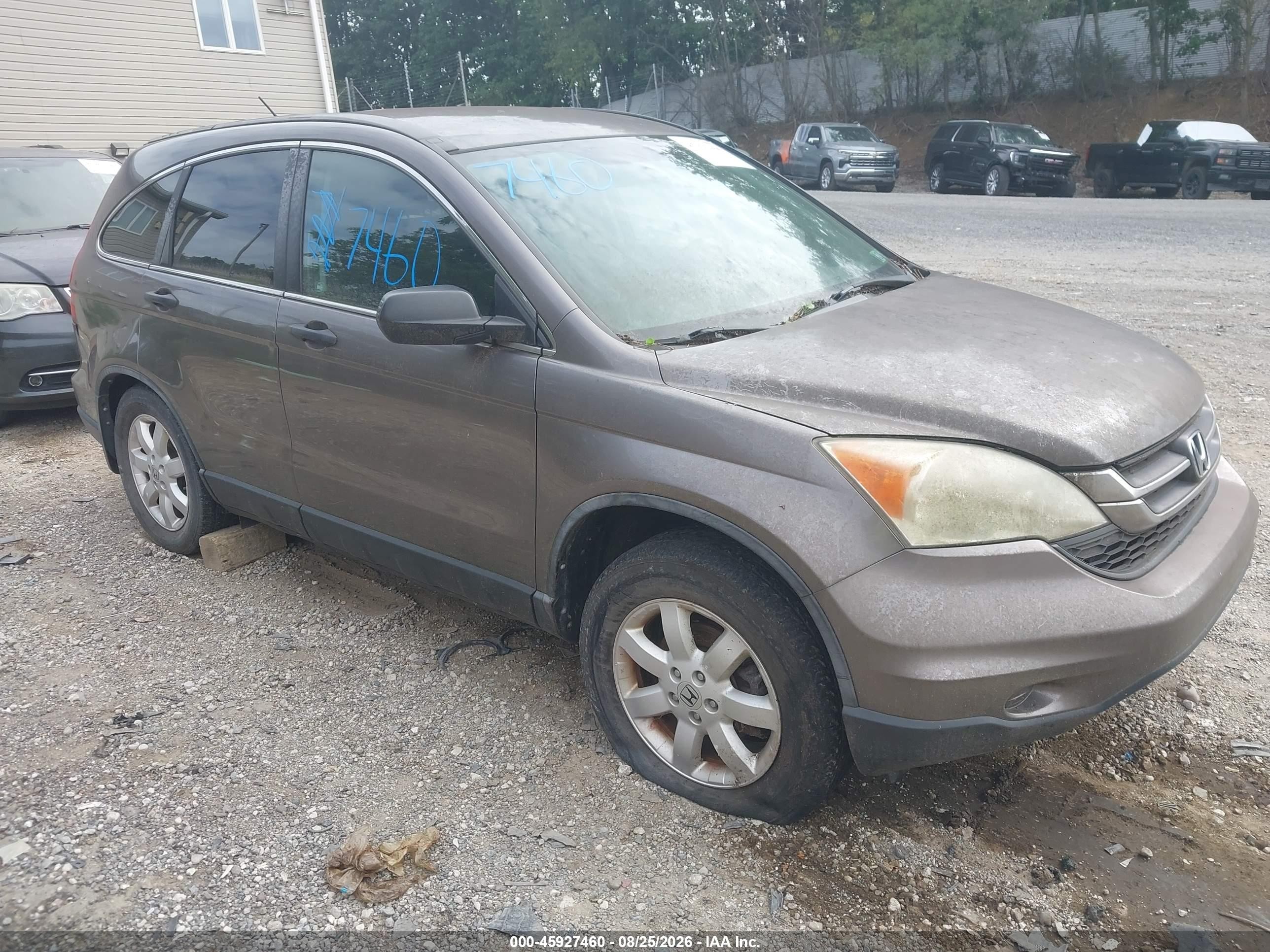 2011 Honda Cr-v Se Gray vin: 5J6RE4H4XBL096982