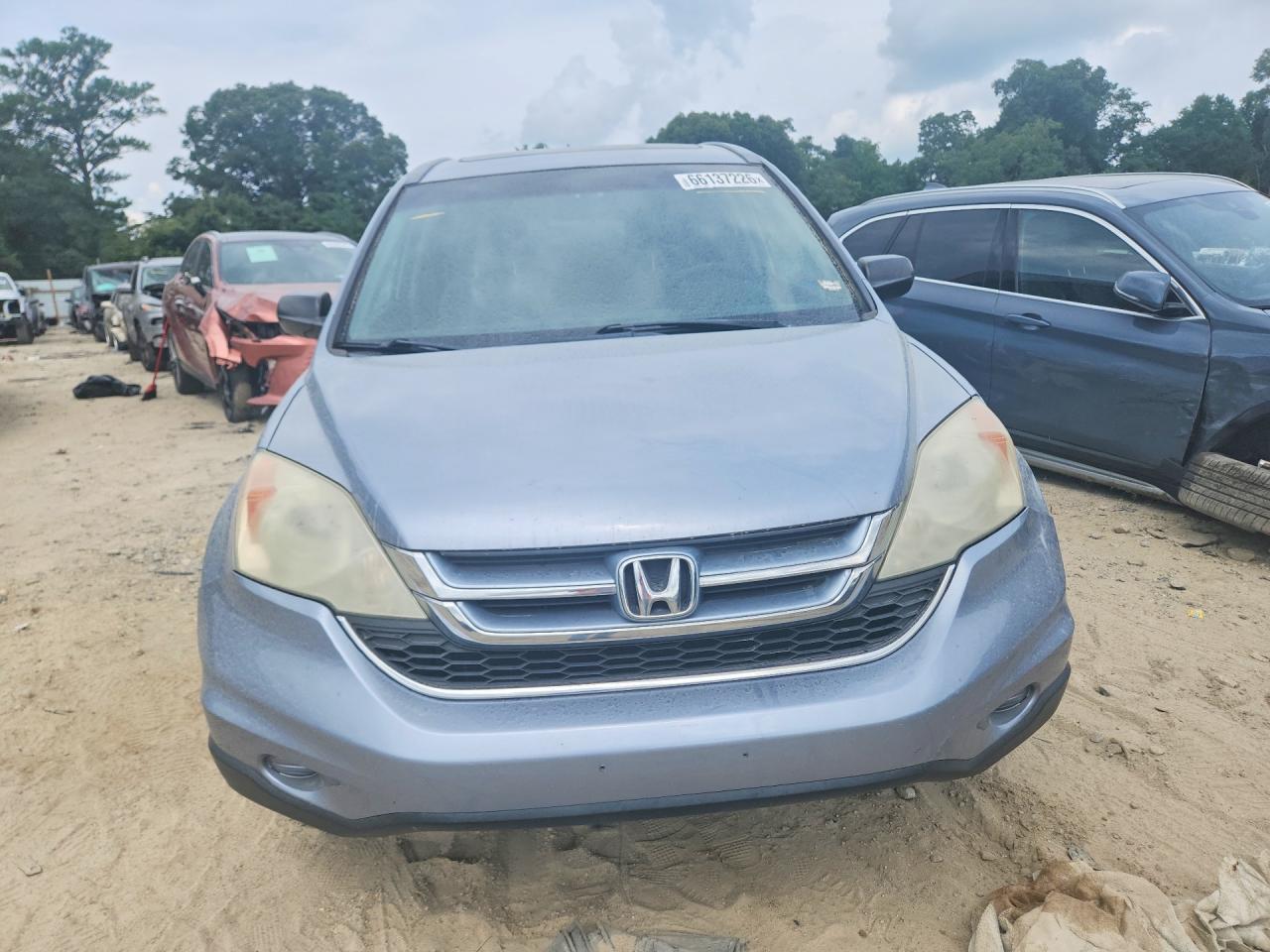 2010 Honda Cr-v Ex Blue vin: 5J6RE4H50AL039309