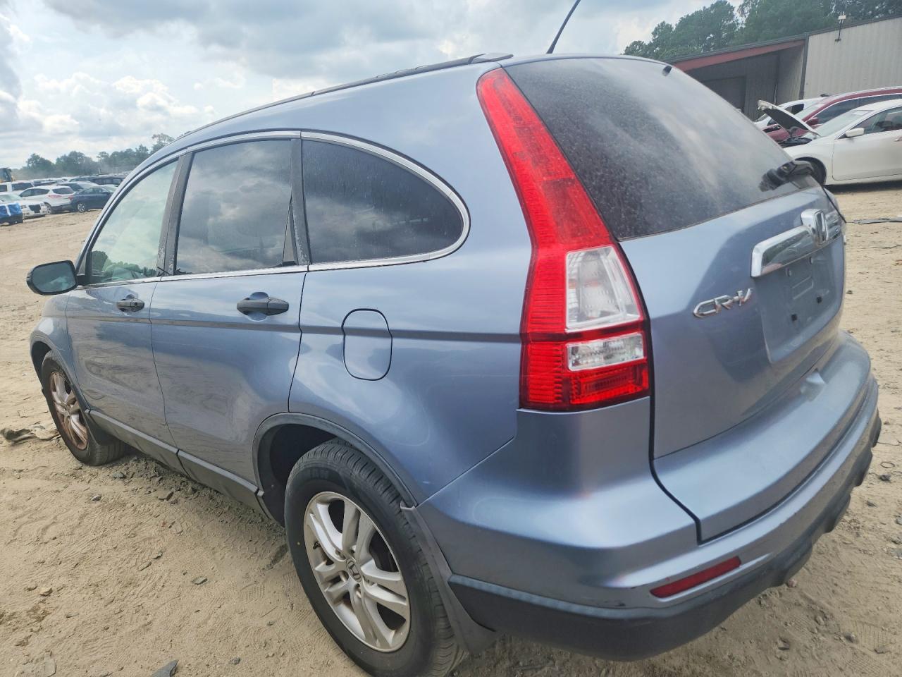 2010 Honda Cr-v Ex Blue vin: 5J6RE4H50AL039309