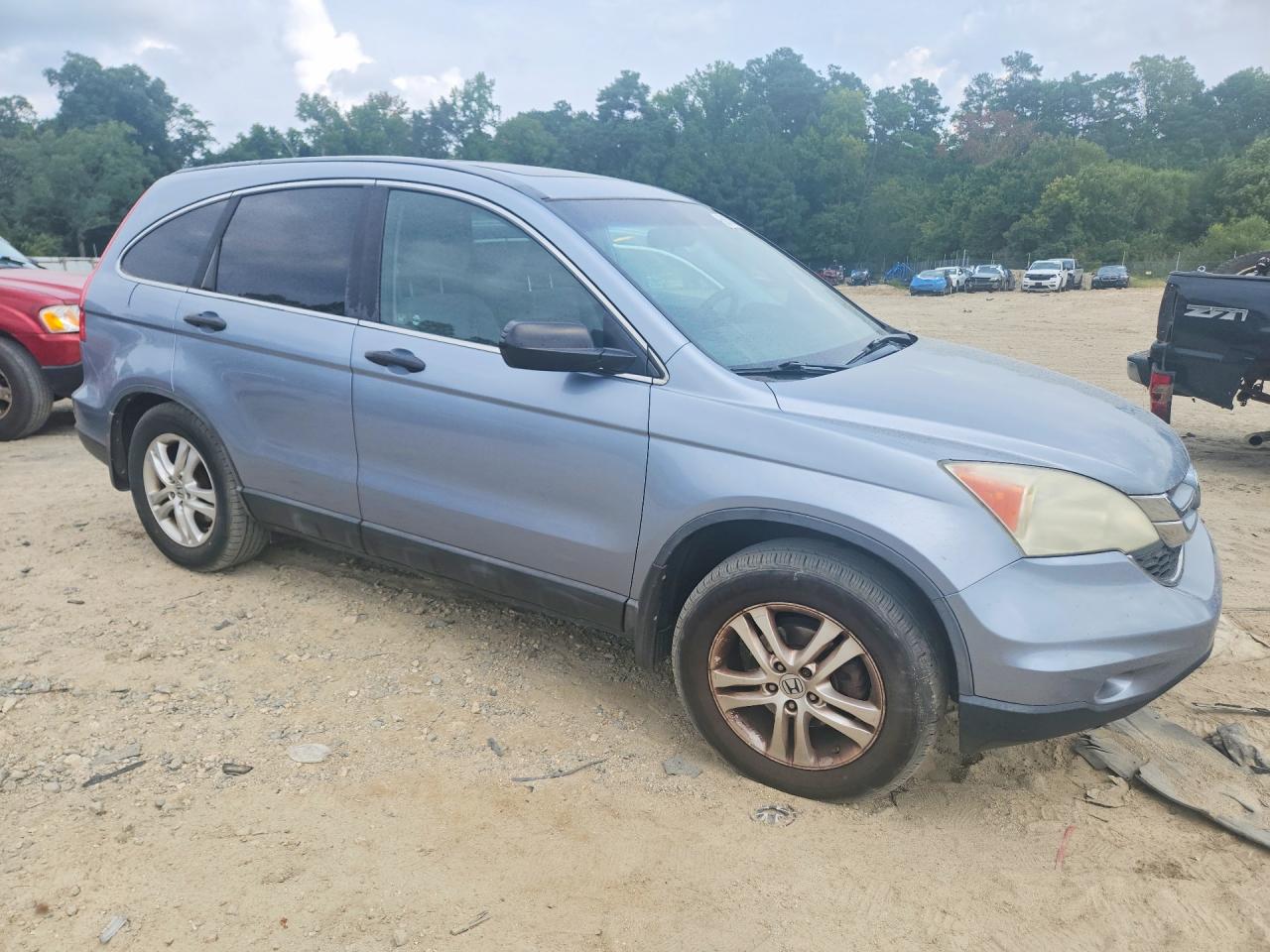 2010 Honda Cr-v Ex Blue vin: 5J6RE4H50AL039309