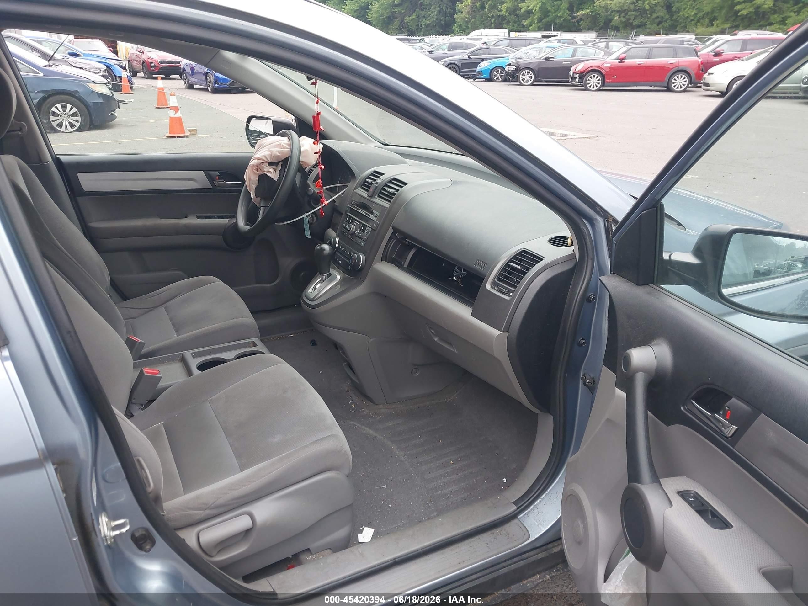 2010 Honda Cr-v Ex Blue vin: 5J6RE4H50AL047541