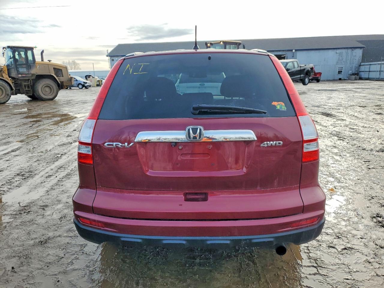 2010 Honda Cr-v Ex Maroon vin: 5J6RE4H50AL065151